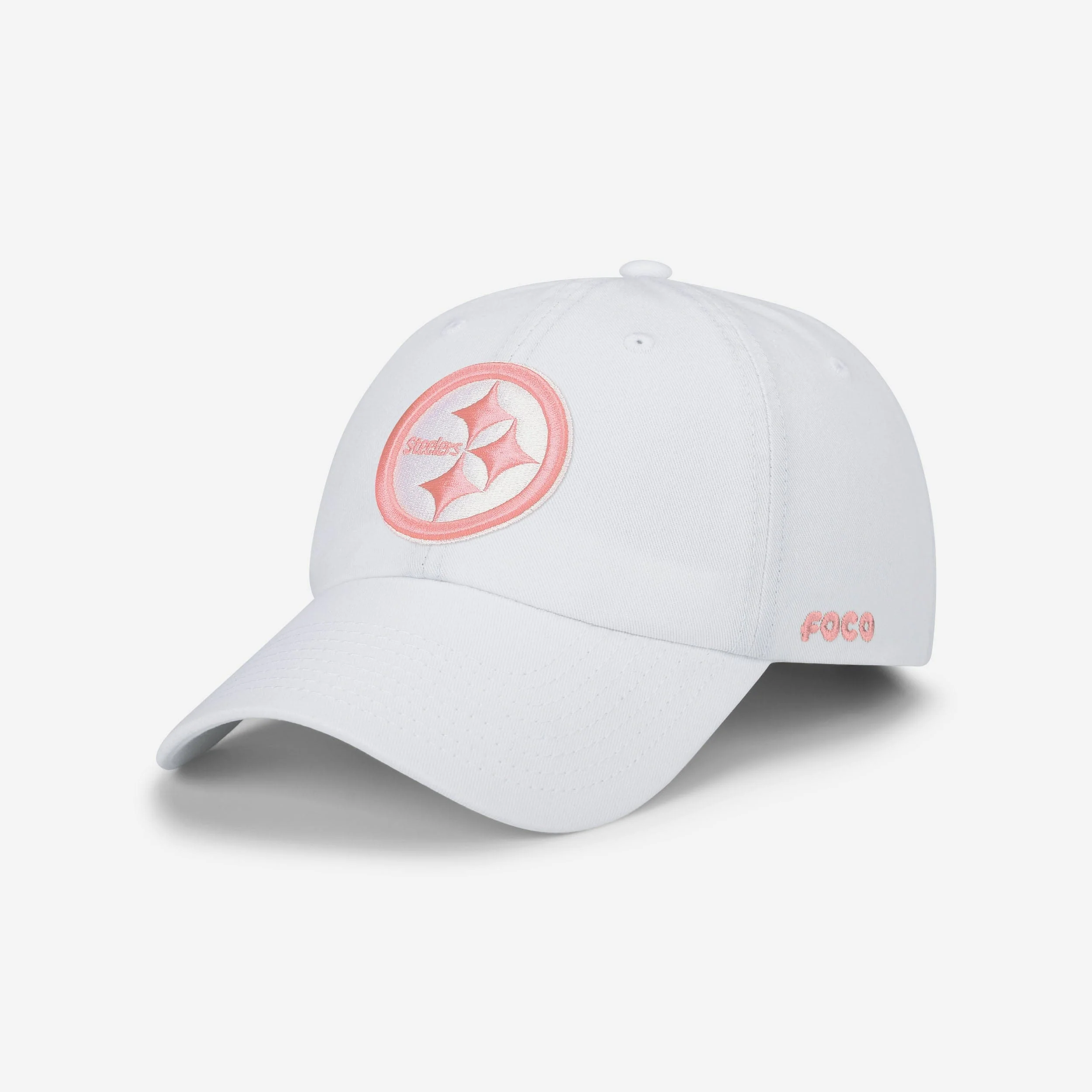 Pittsburgh Steelers White Casual Cap