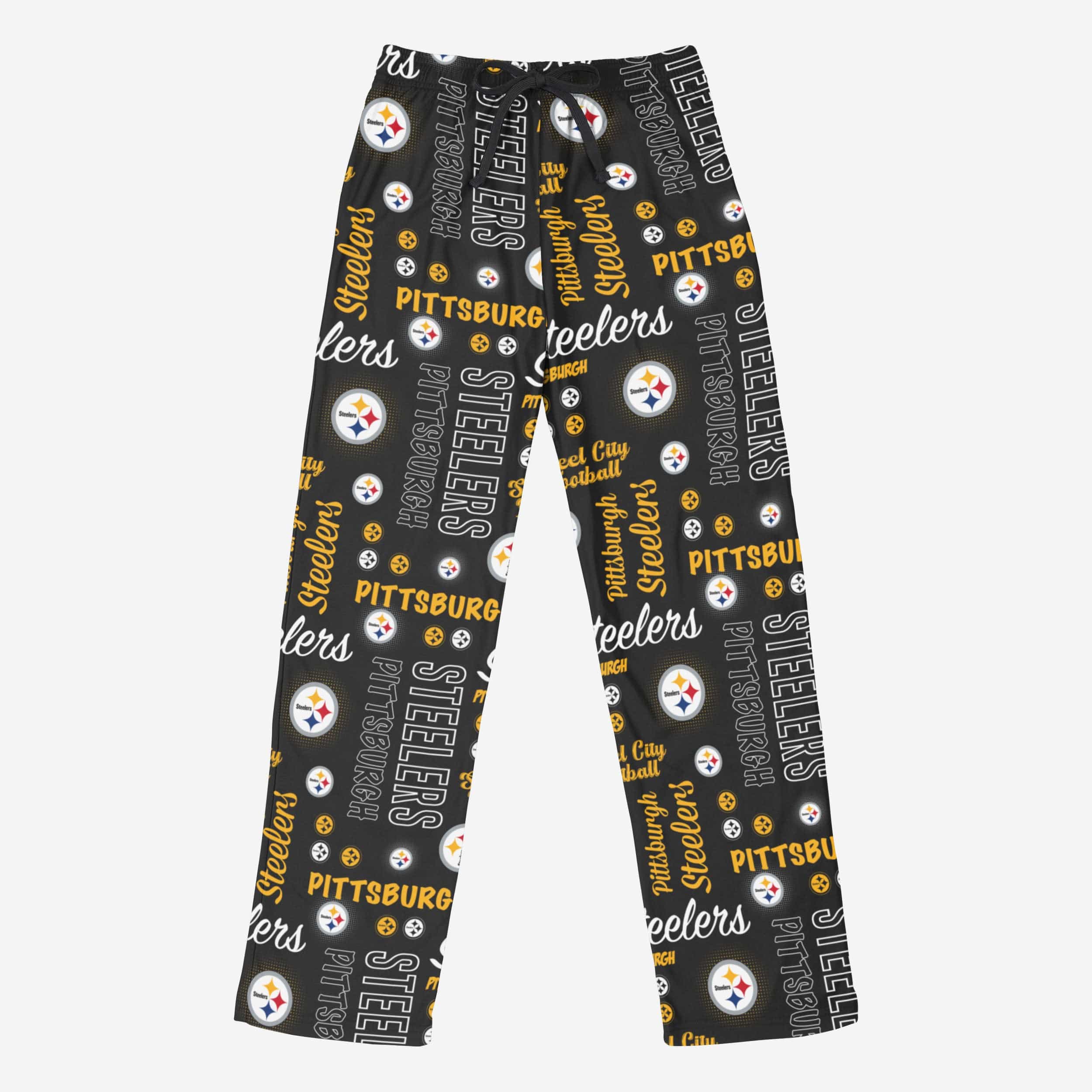 Pittsburgh Steelers Womens Mini Print Lounge Pants - Image 4