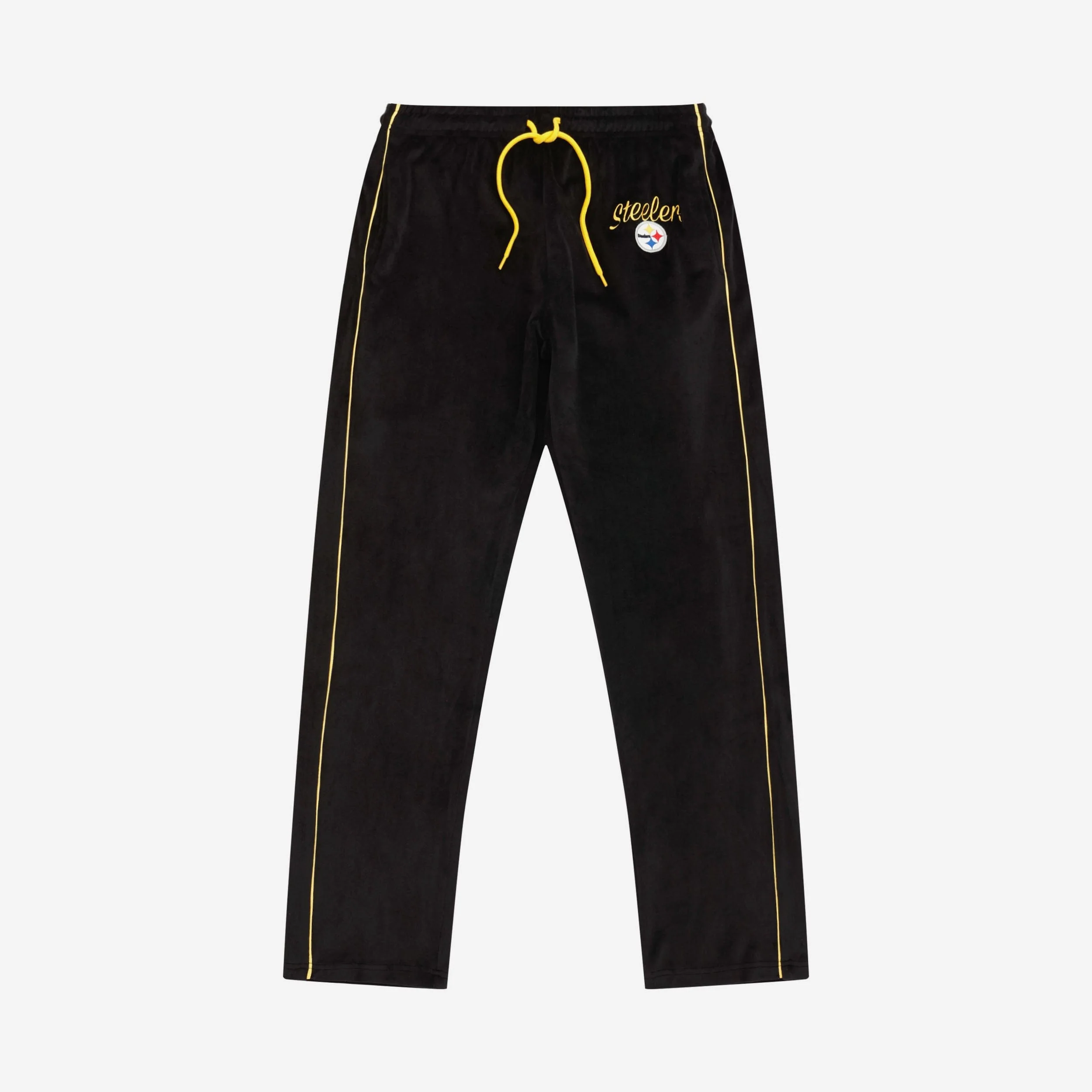 Pittsburgh Steelers Womens Velour Pants - Image 4