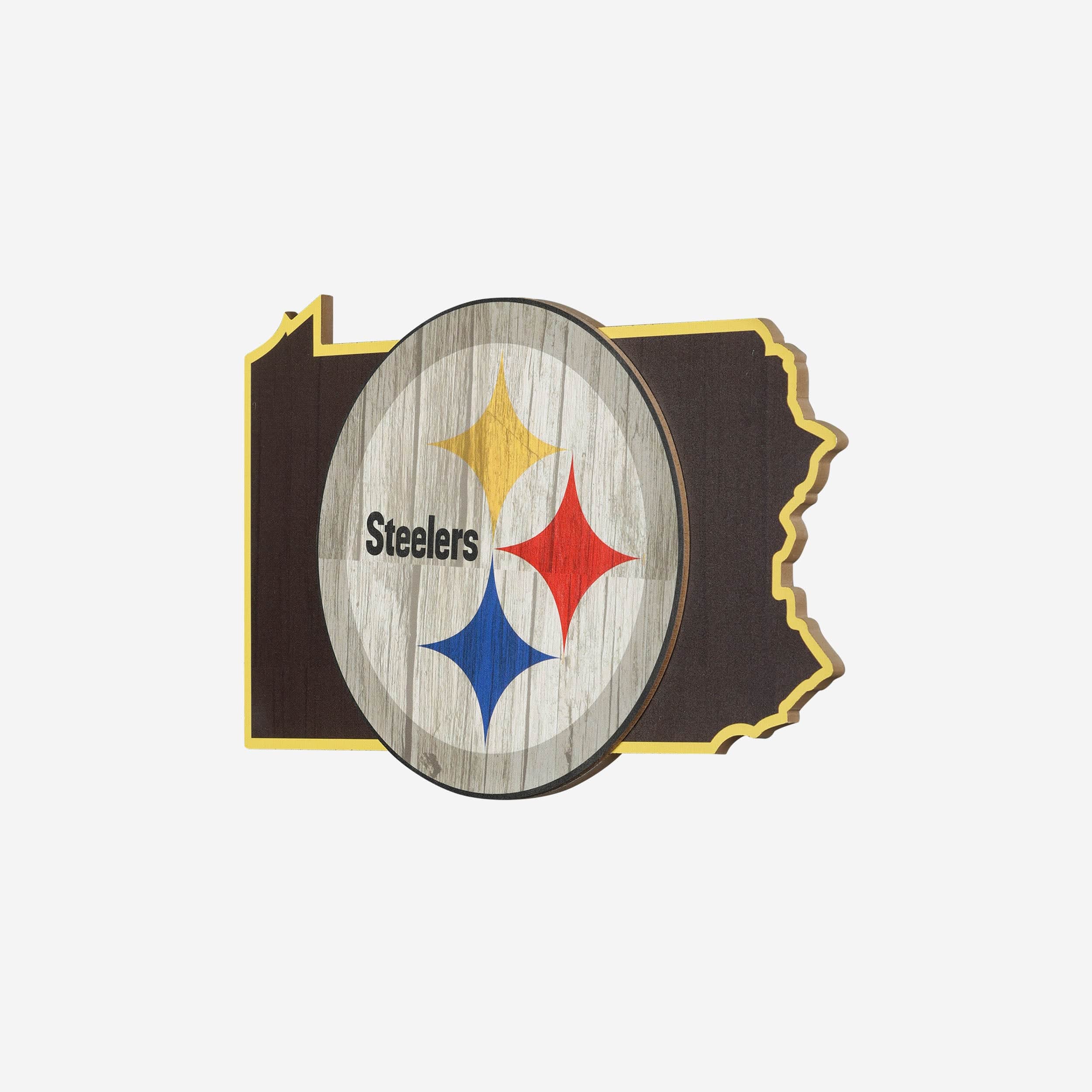 Pittsburgh Steelers Wood State Sign - Image 2