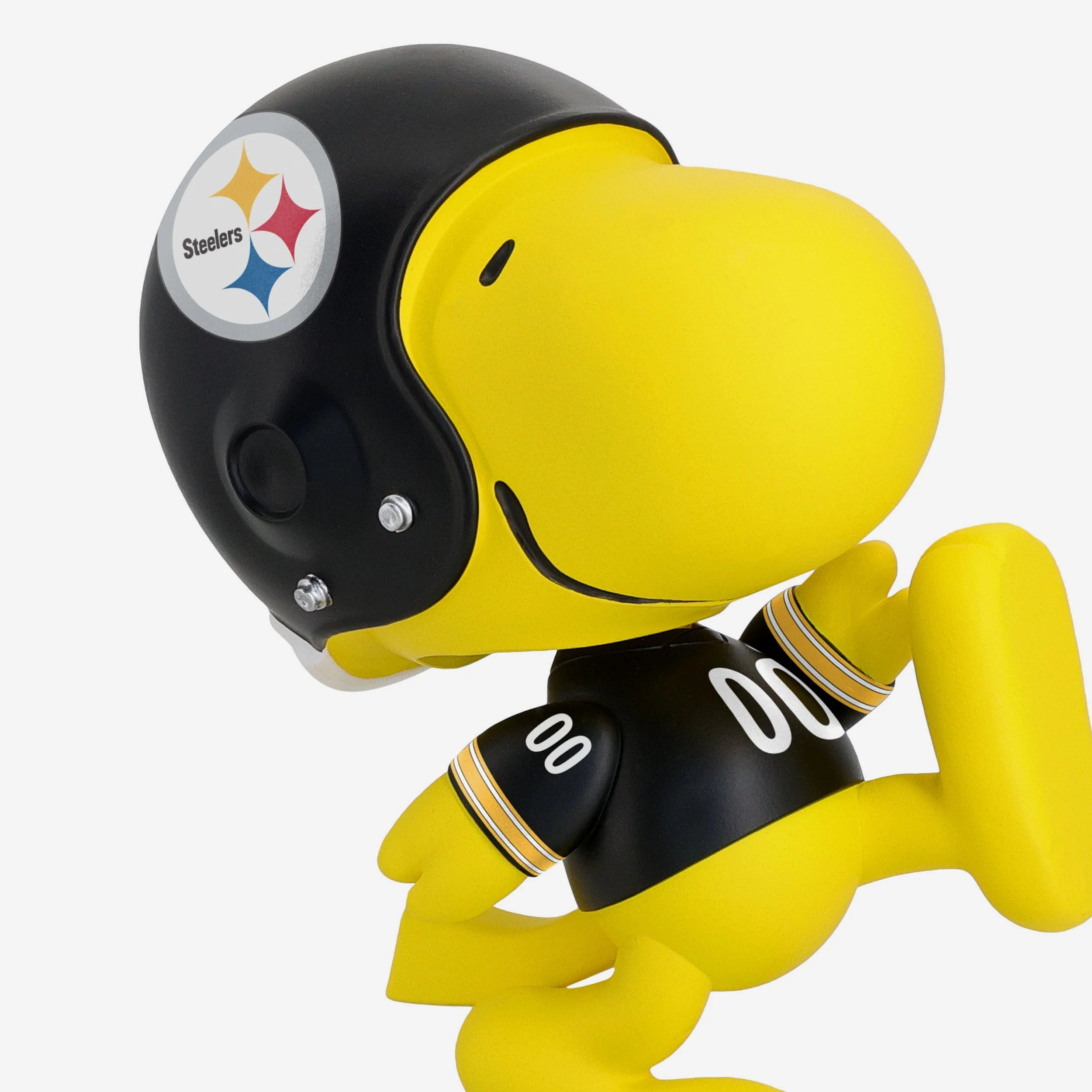 Pittsburgh Steelers Woodstock Peanuts Bighead Bobblehead - Image 2