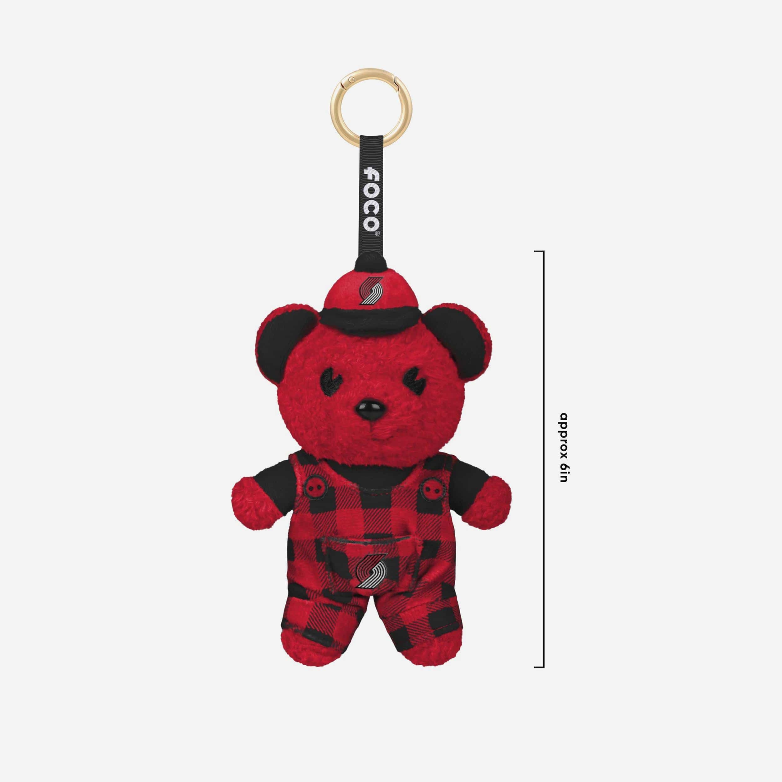 Portland Trail Blazers FOOCOOS Plush Bag Charm Keychain Blind Box Series 1 - Image 3