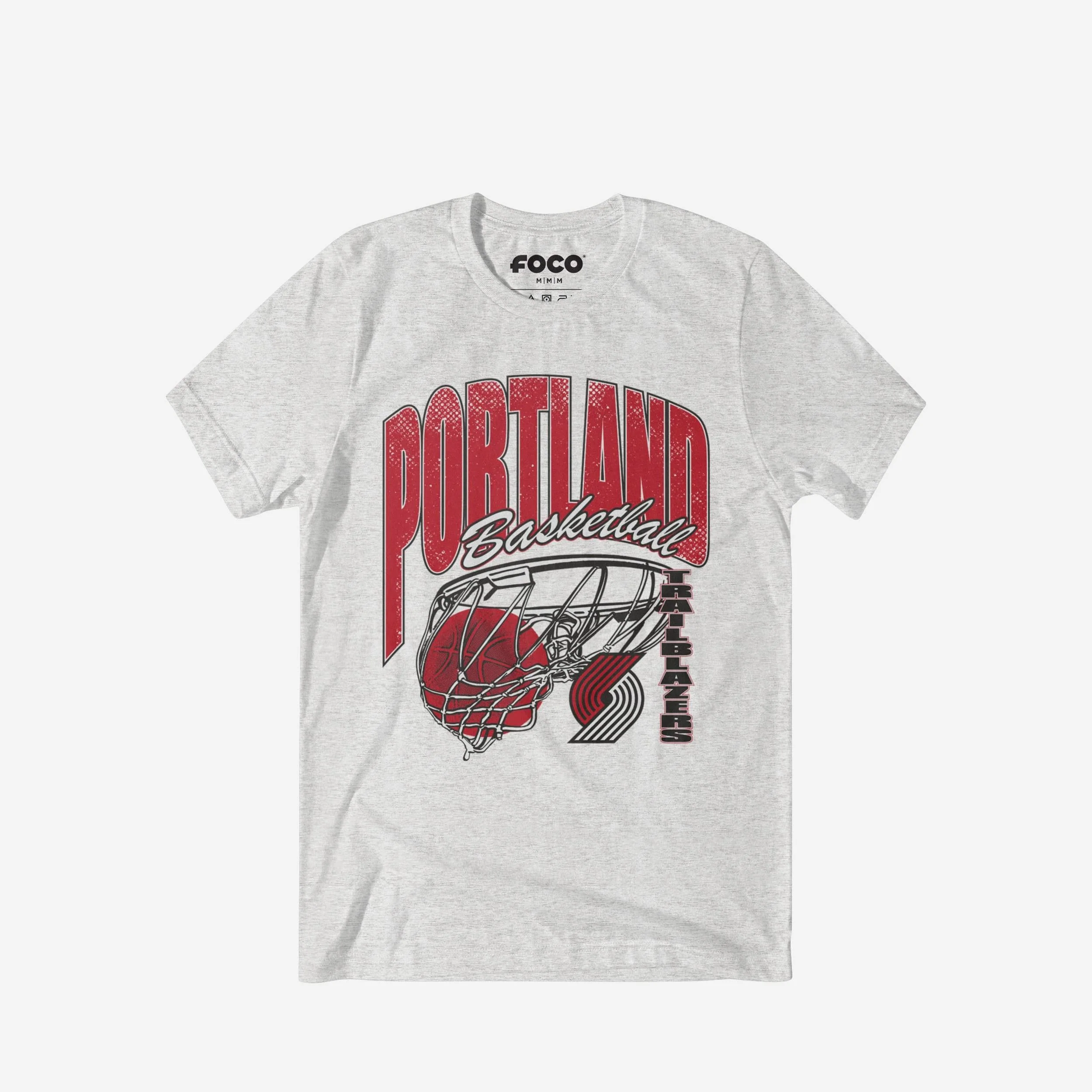 Portland Trail Blazers Script Swish T-Shirt
