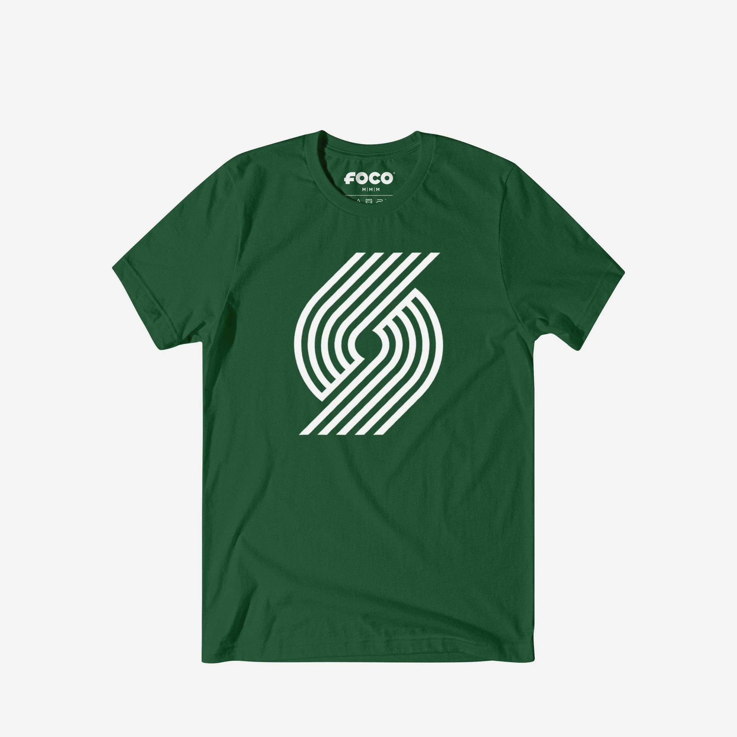 Portland Trail Blazers White Logo T-Shirt