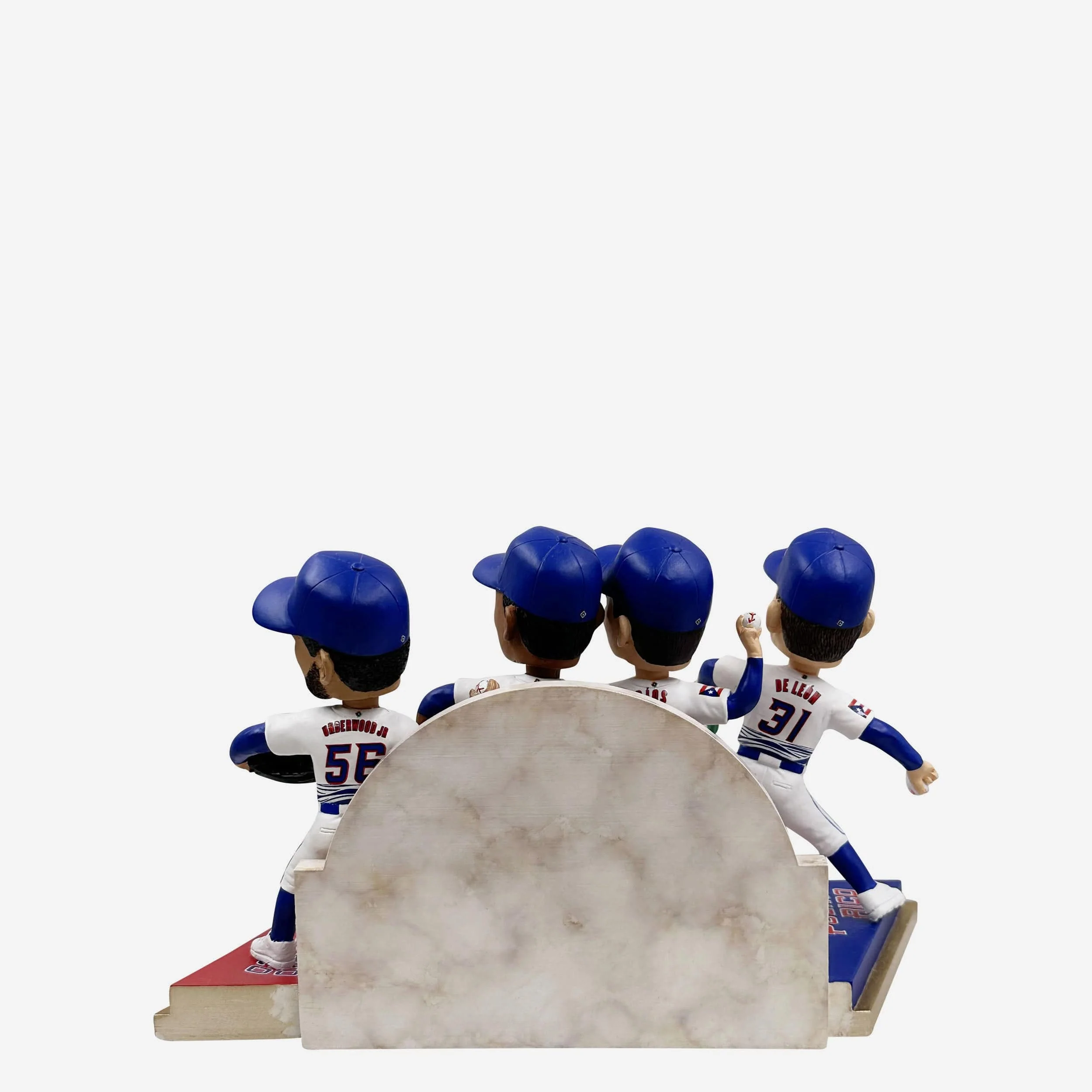 Puerto Rico 2023 World Baseball Classic Combined Perfect Game Mini Bobblehead Scene - Image 6