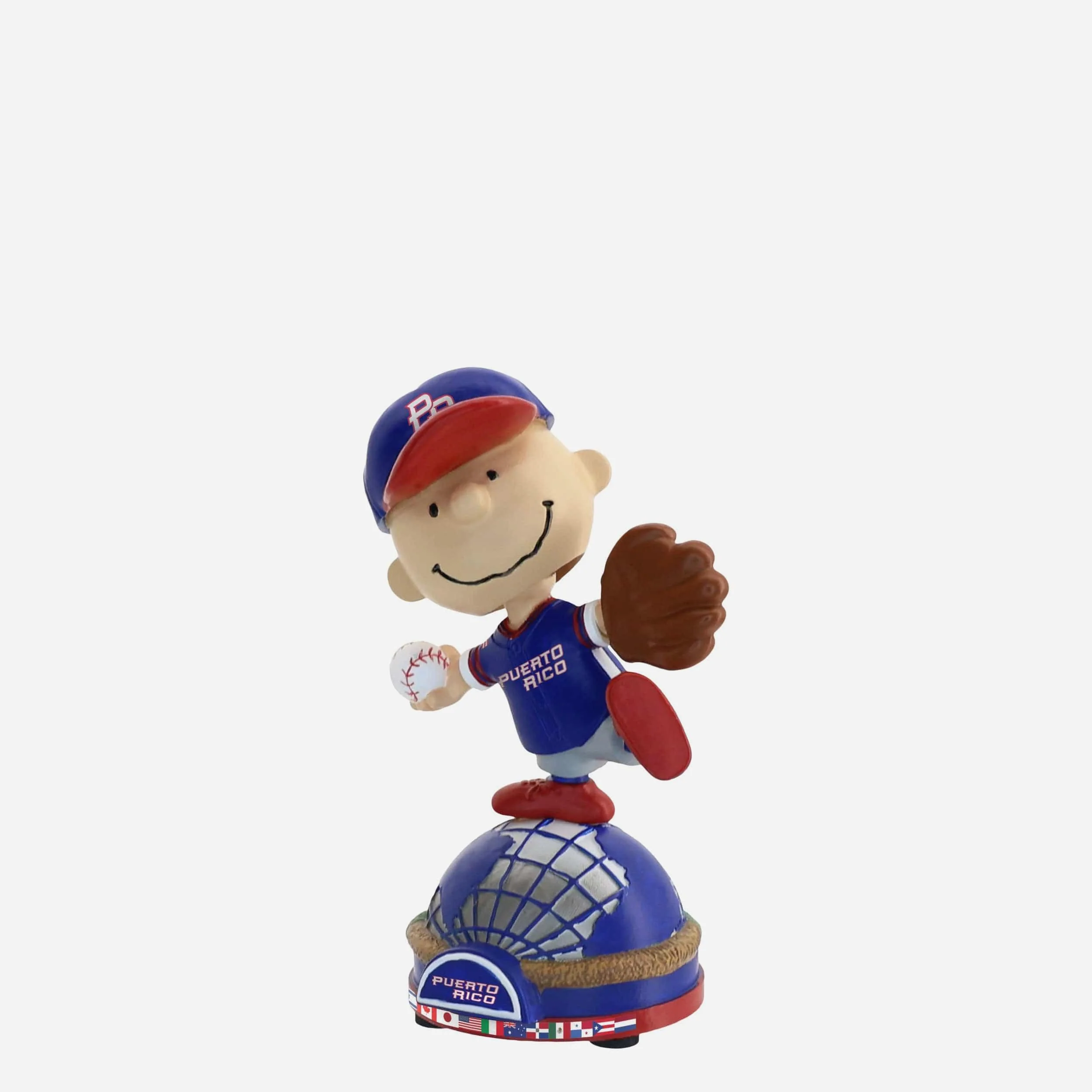 Puerto Rico Charlie Brown Peanuts 2026 World Baseball Classic Bobblehead - Image 4