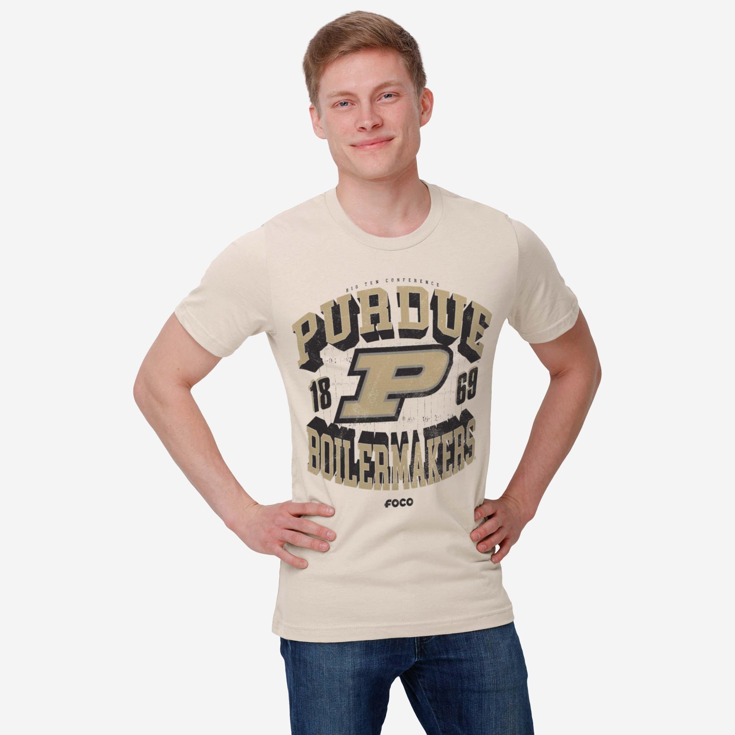 Purdue Boilermakers Field Arched Wordmark T-Shirt - Image 2
