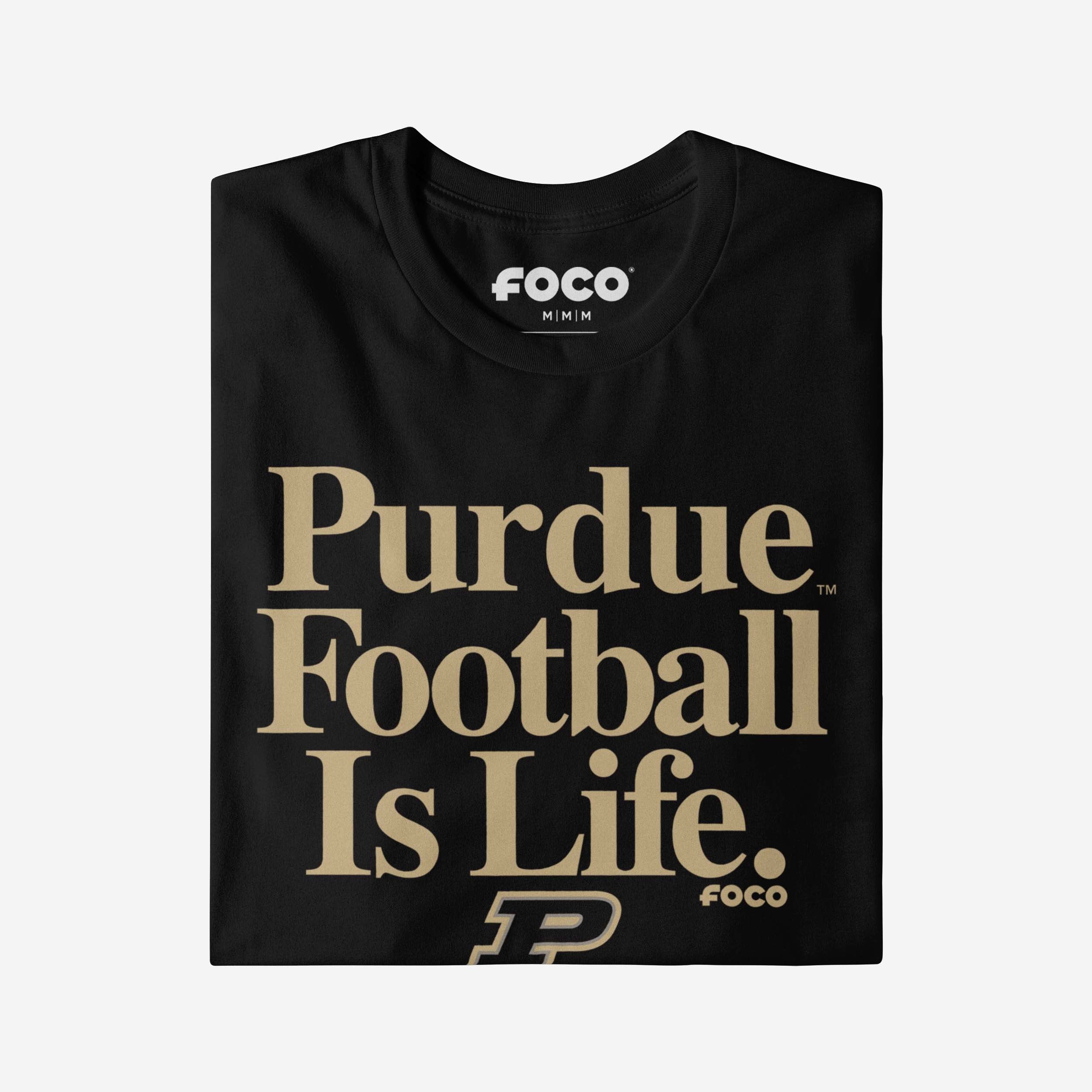 Purdue Boilermakers Football is Life T-Shirt - Image 4