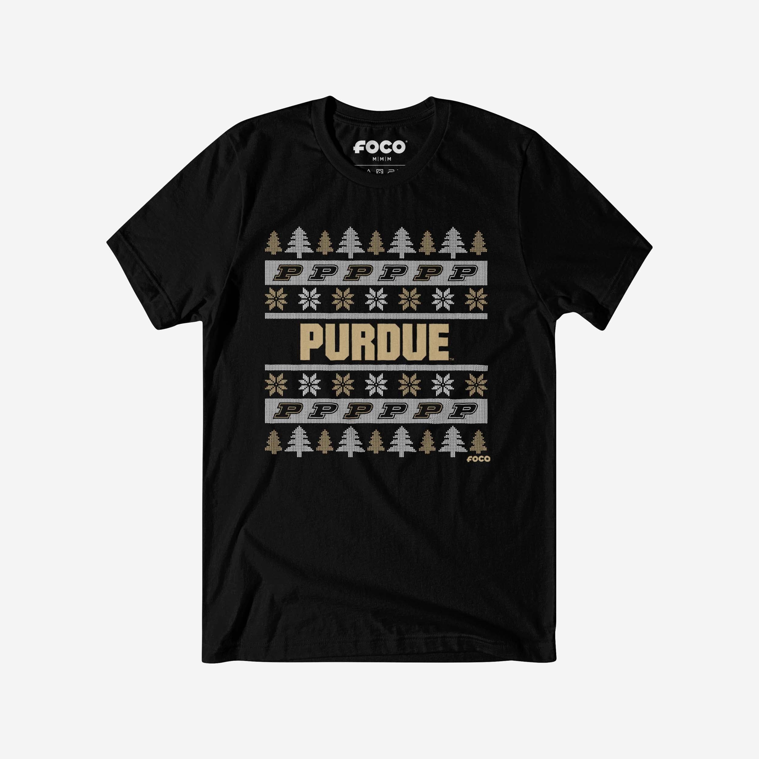 Purdue Boilermakers Holiday Sweater T-Shirt