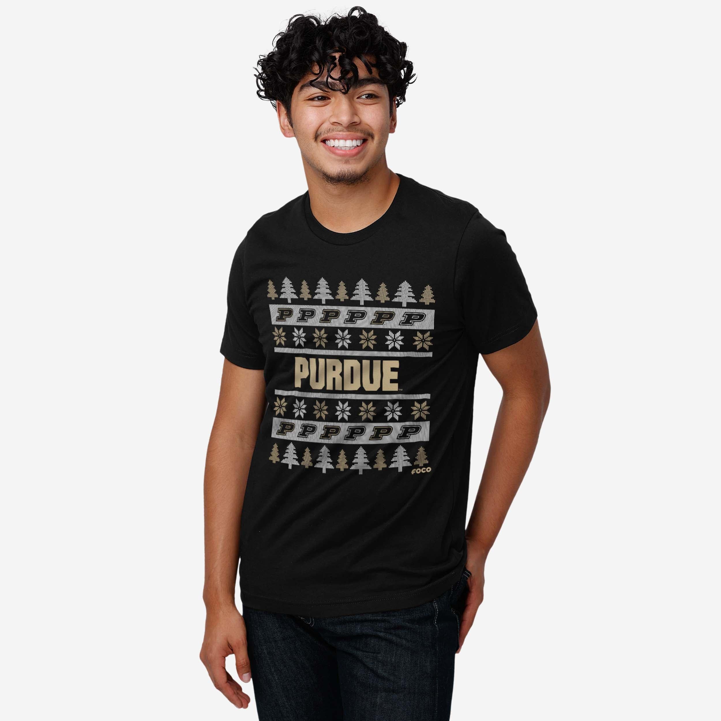 Purdue Boilermakers Holiday Sweater T-Shirt - Image 2