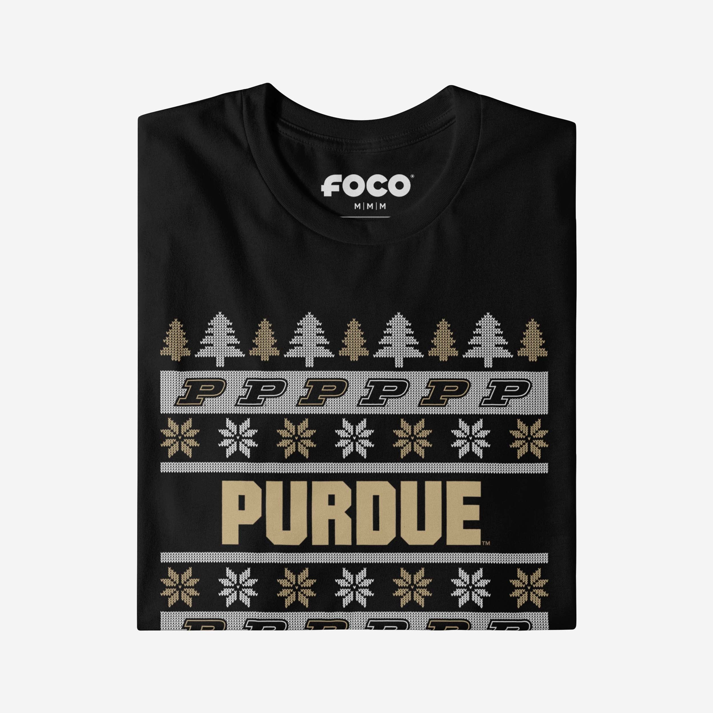 Purdue Boilermakers Holiday Sweater T-Shirt - Image 4
