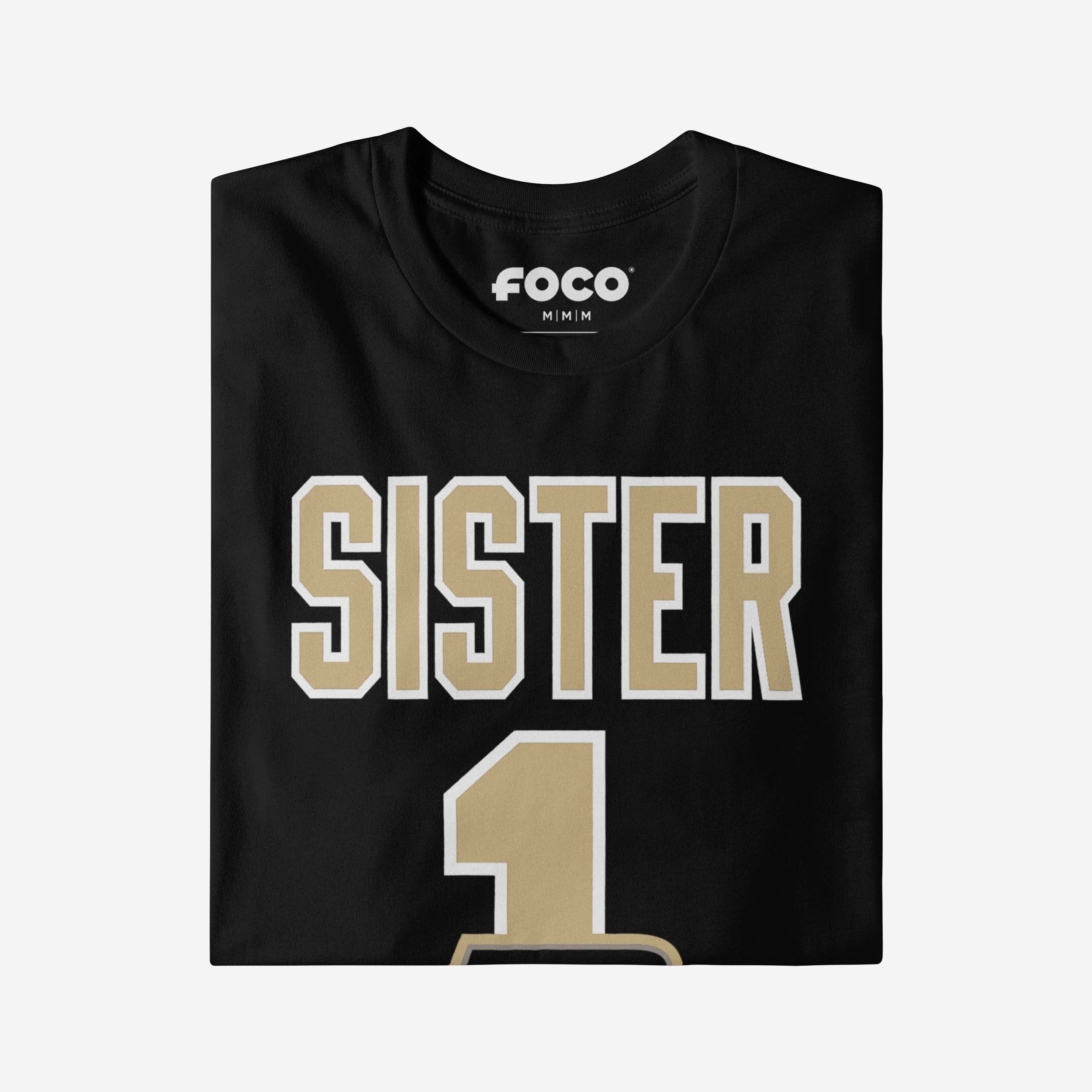 Purdue Boilermakers Number 1 Sister T-Shirt - Image 4