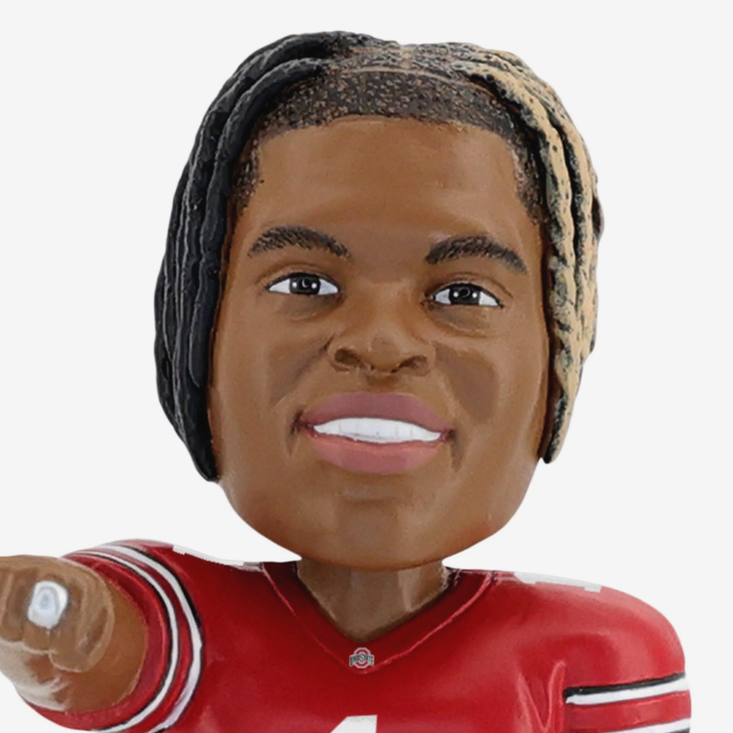 Quinshon Judkins Ohio State Buckeyes 2024 Banner Bobblehead - Image 2