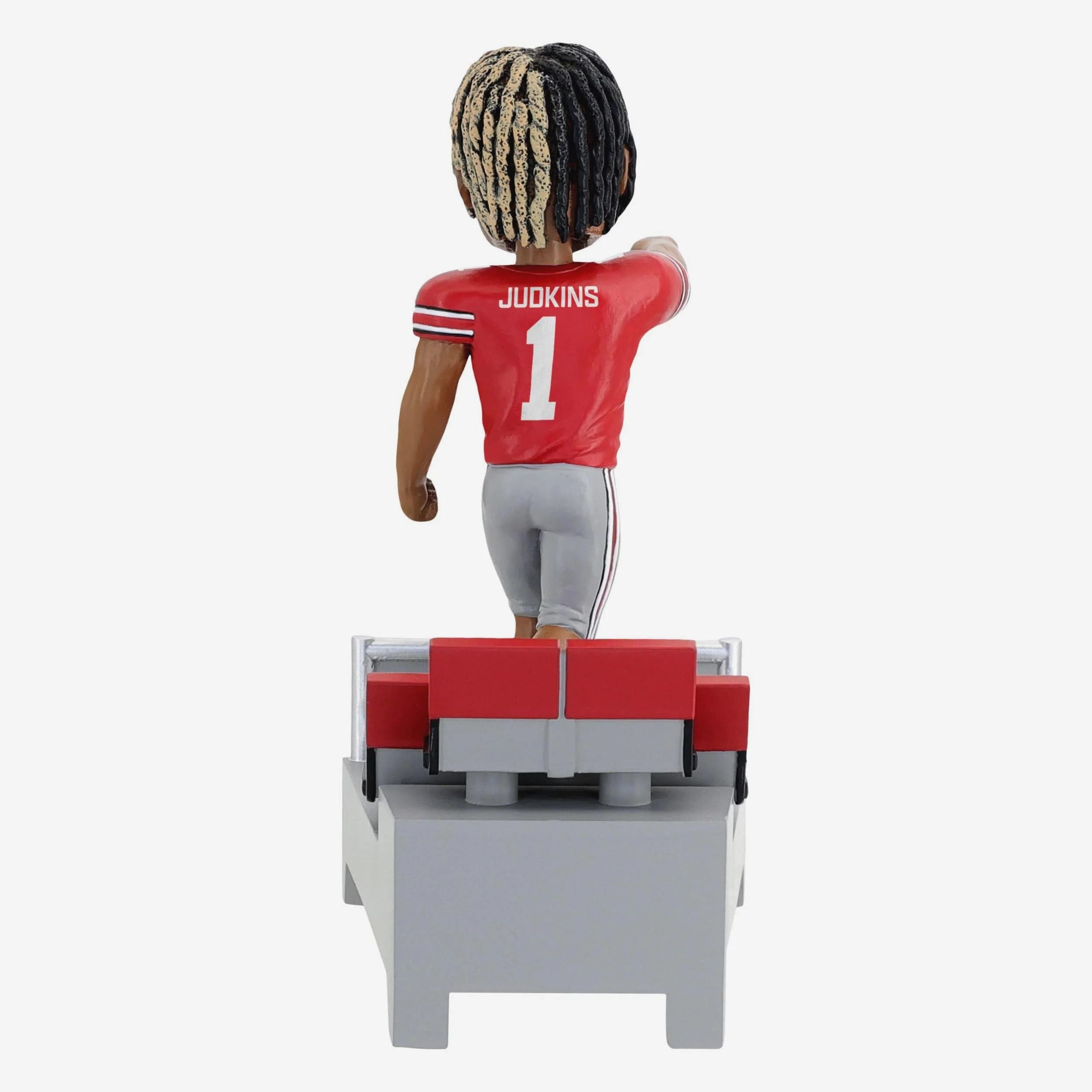 Quinshon Judkins Ohio State Buckeyes 2024 Banner Bobblehead - Image 5