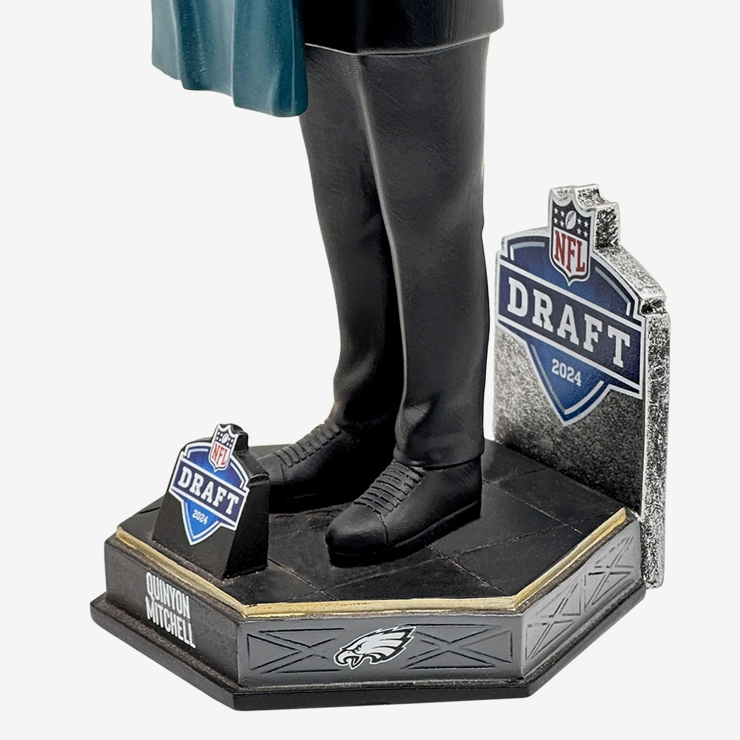Quinyon Mitchell Philadelphia Eagles 2024 Draft Pick Bobblehead - Image 3