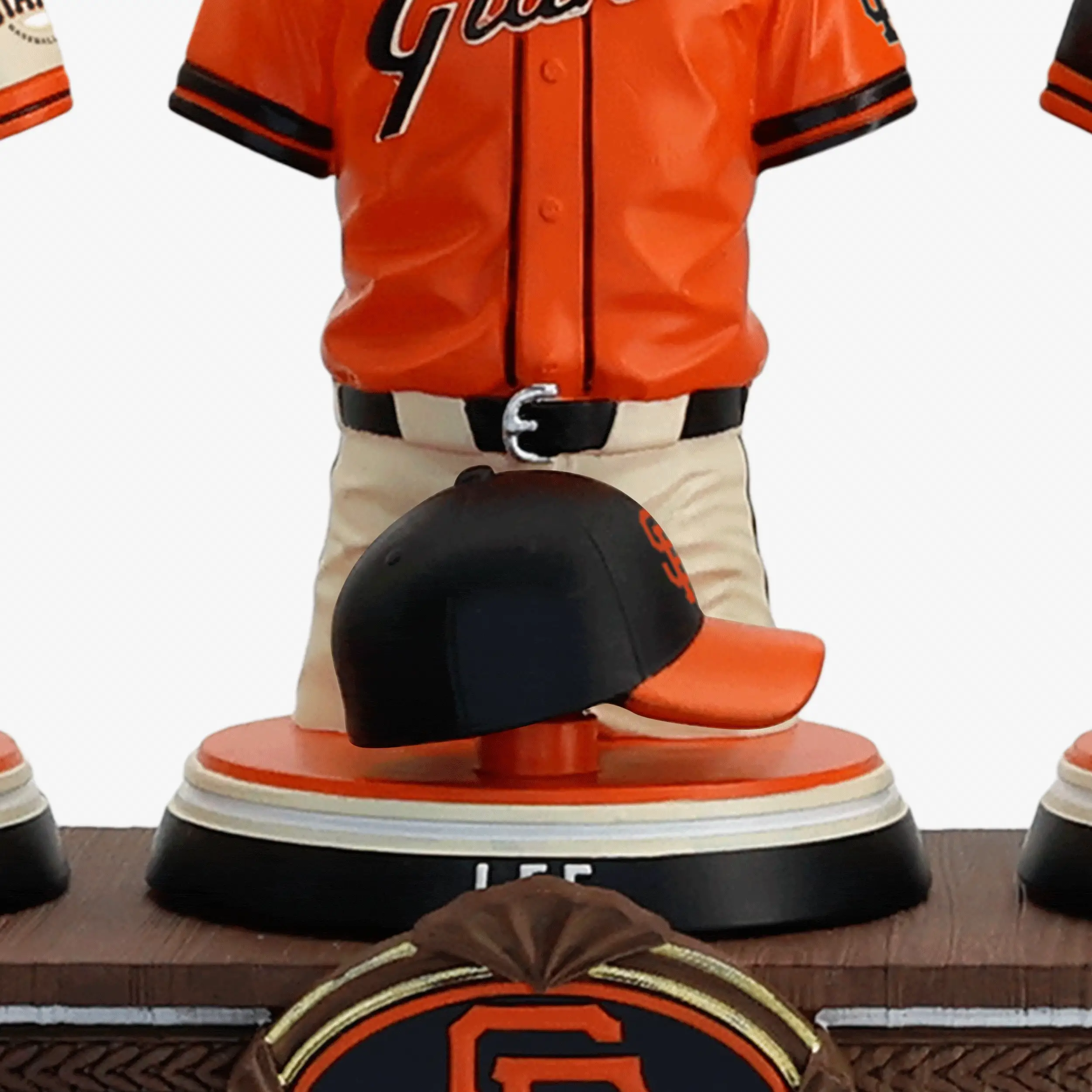 Rafael Devers & Jung Hoo Lee & Willy Adames San Francisco Giants 2026 Jersey Bust Triple Bobblehead - Image 2