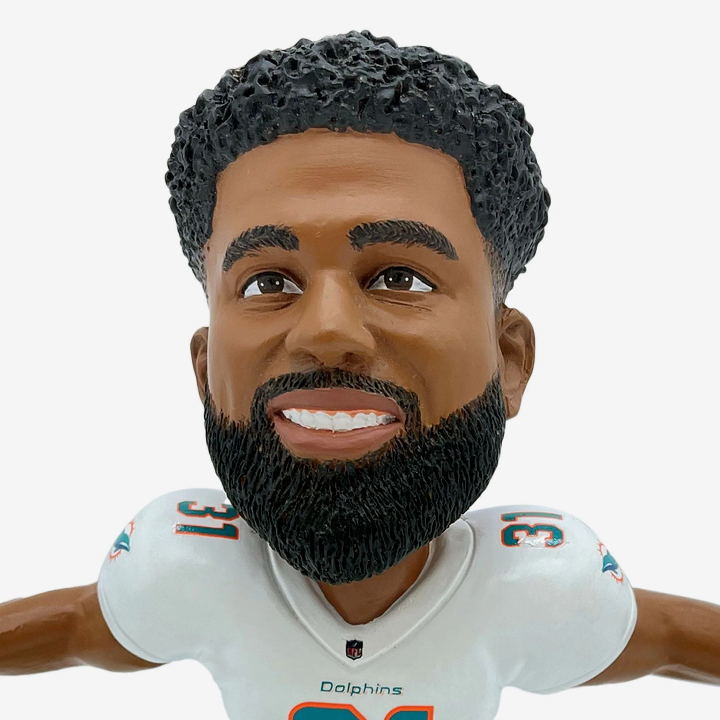 Raheem Mostert Miami Dolphins Franchise Single Season Touchdown Record Bobblehead - Image 2