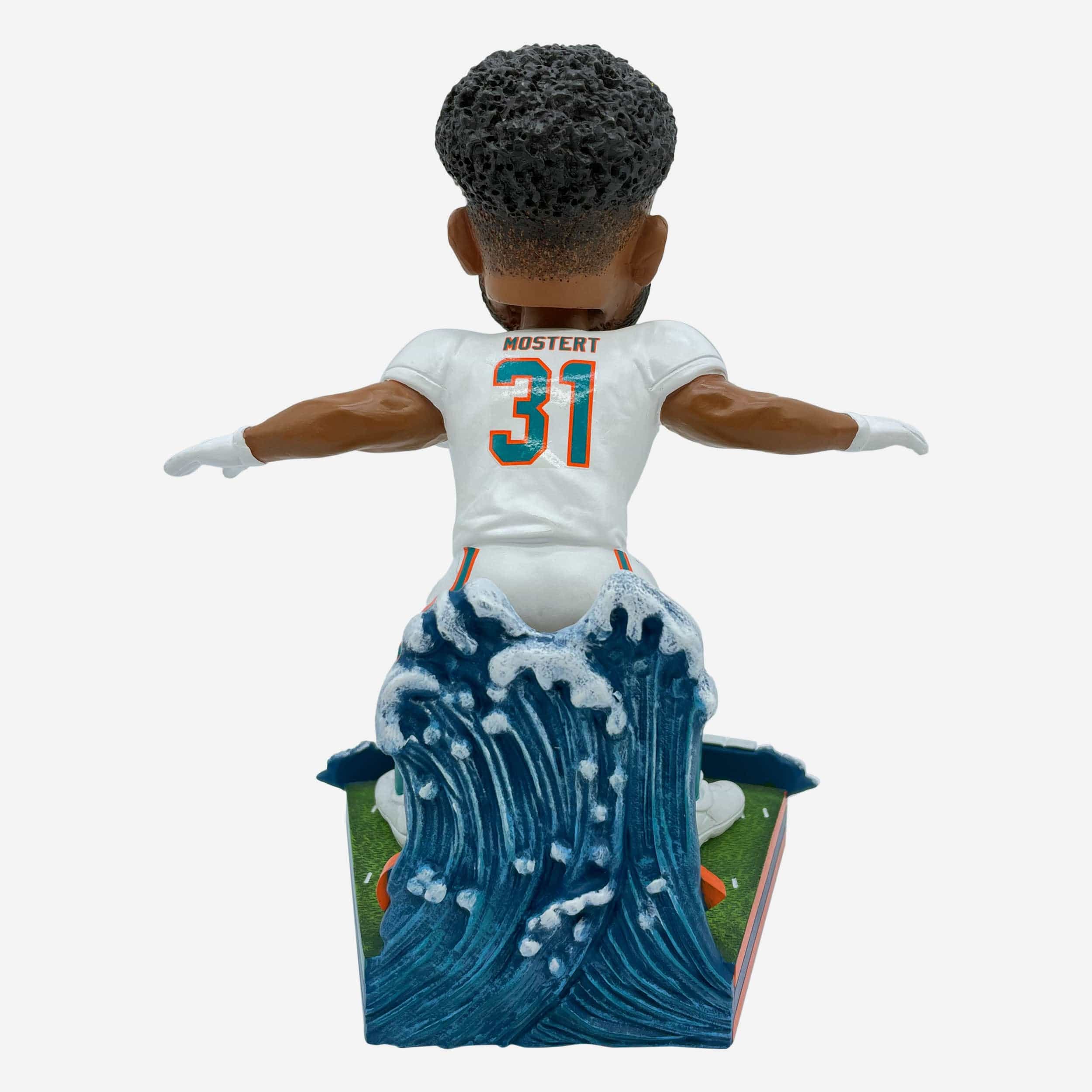 Raheem Mostert Miami Dolphins Franchise Single Season Touchdown Record Bobblehead - Image 5