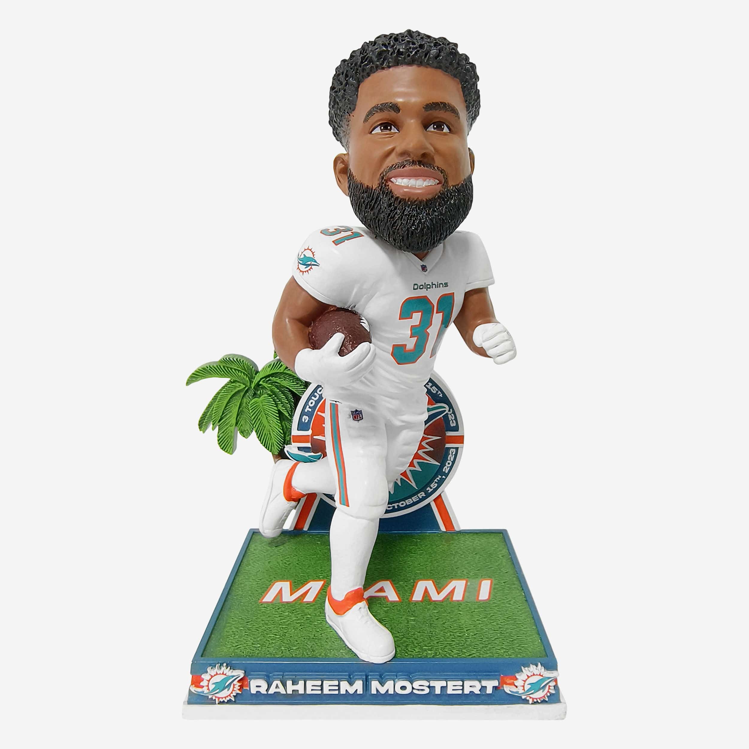 Raheem Mostert Miami Dolphins Gamebreaker Bobblehead