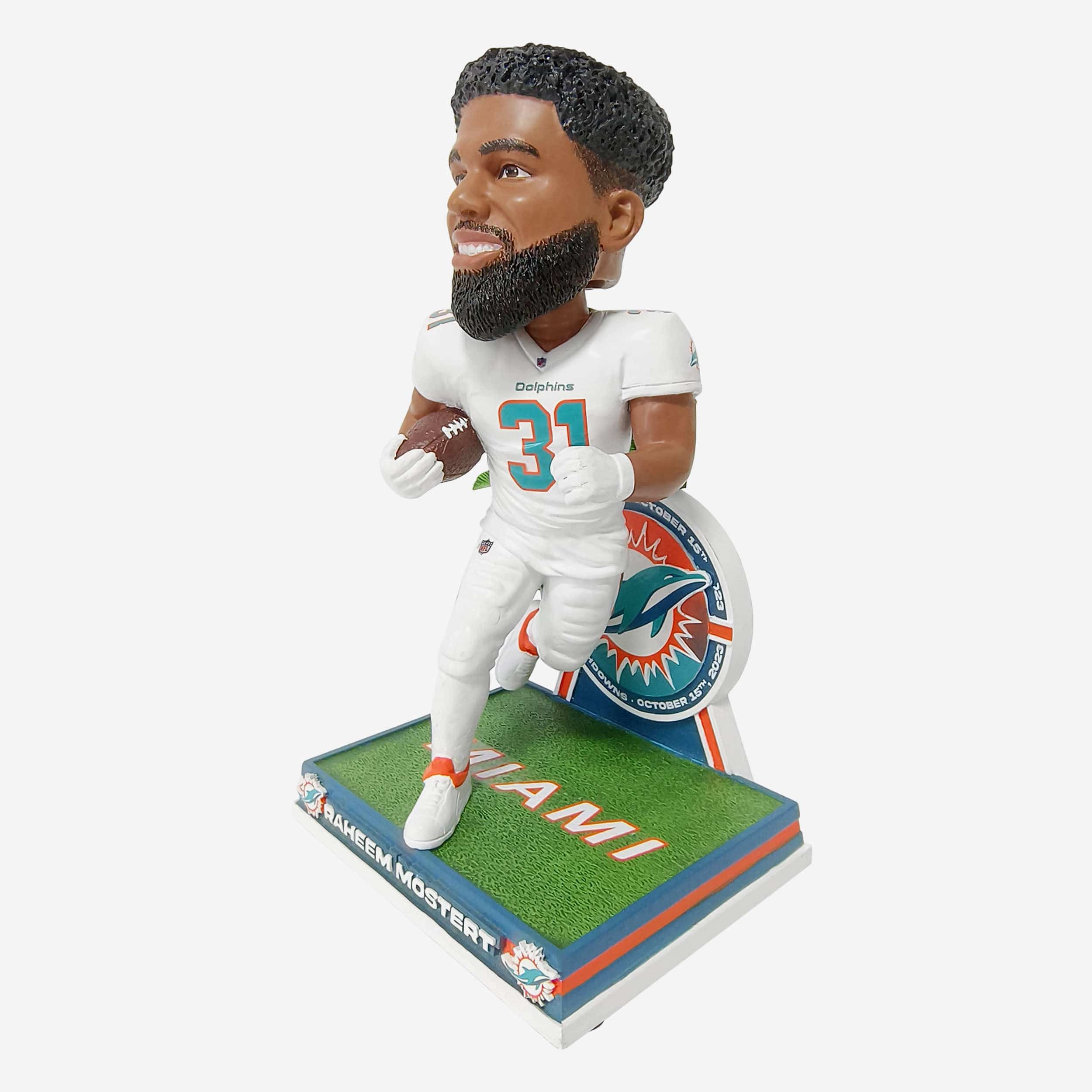 Raheem Mostert Miami Dolphins Gamebreaker Bobblehead - Image 4