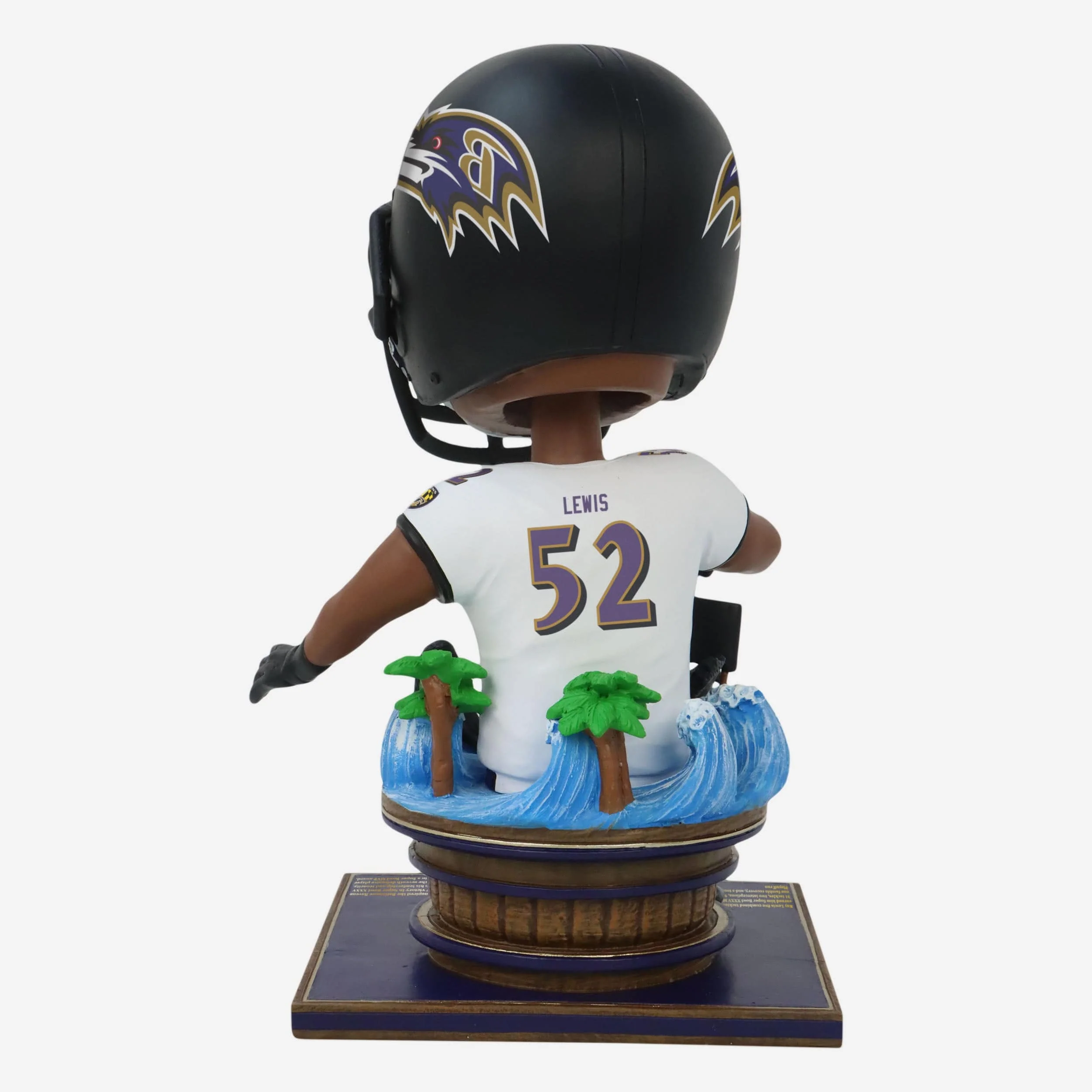 Ray Lewis Baltimore Ravens Super Bowl XXXV MVP Bust Bighead Bobblehead - Image 7