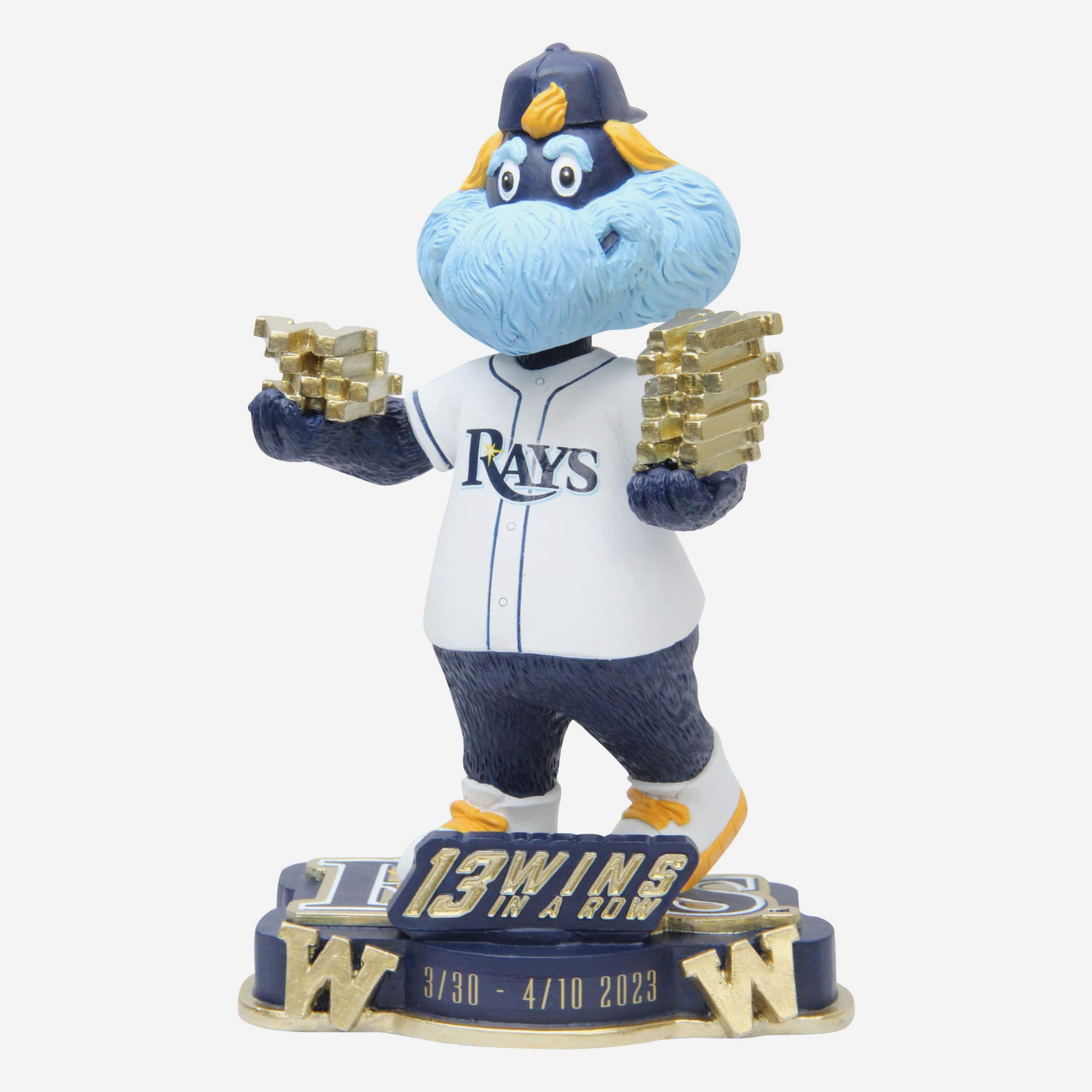 Raymond Tampa Bay Rays Mascot Win Streak Bobblehead