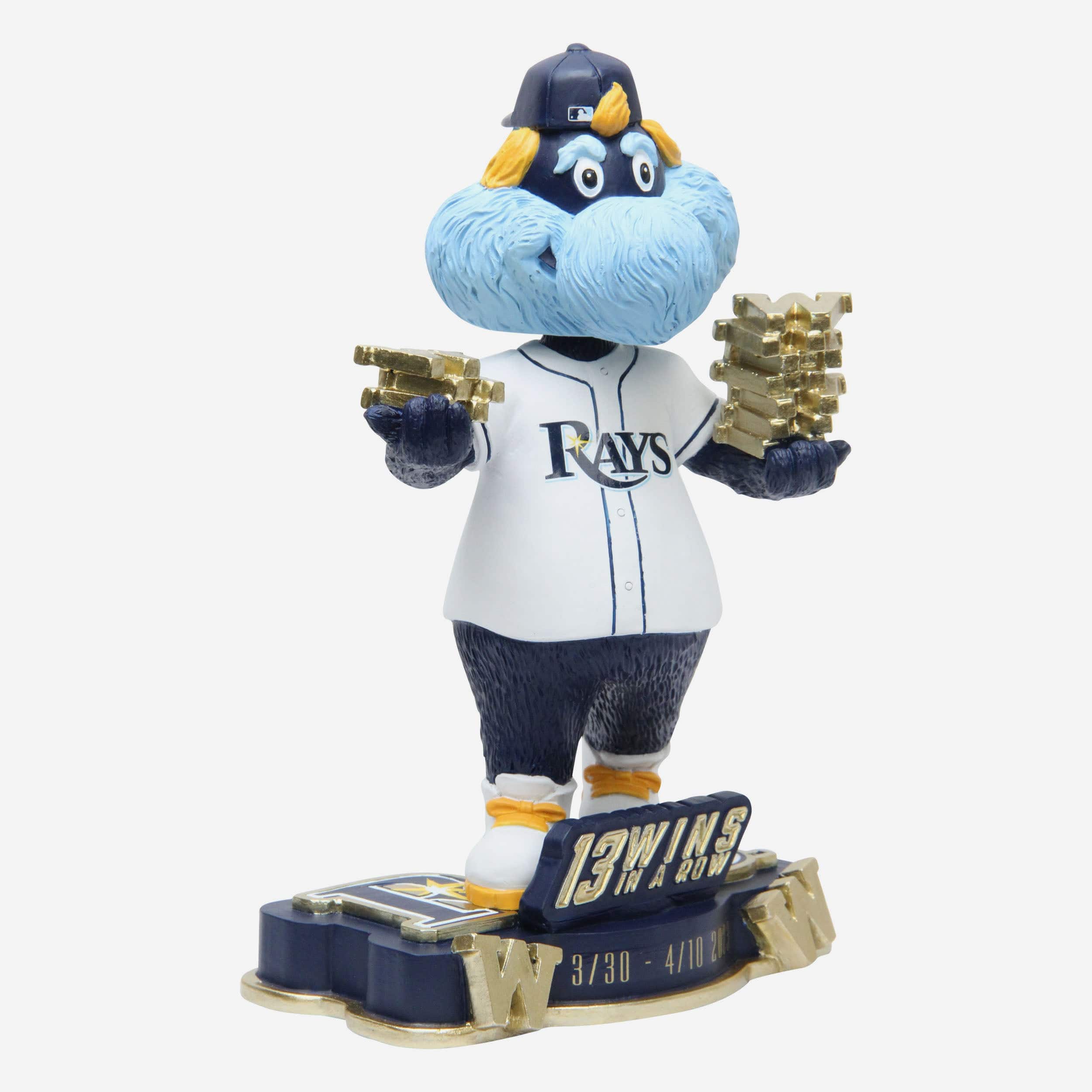 Raymond Tampa Bay Rays Mascot Win Streak Bobblehead - Image 4