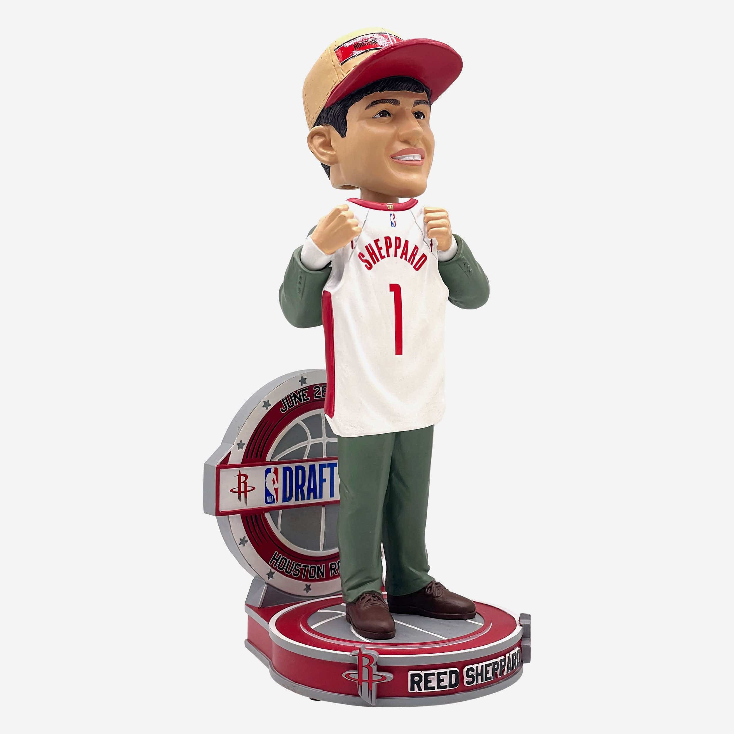 Reed Sheppard Houston Rockets 2024 NBA Draft Pick Bobblehead - Image 4