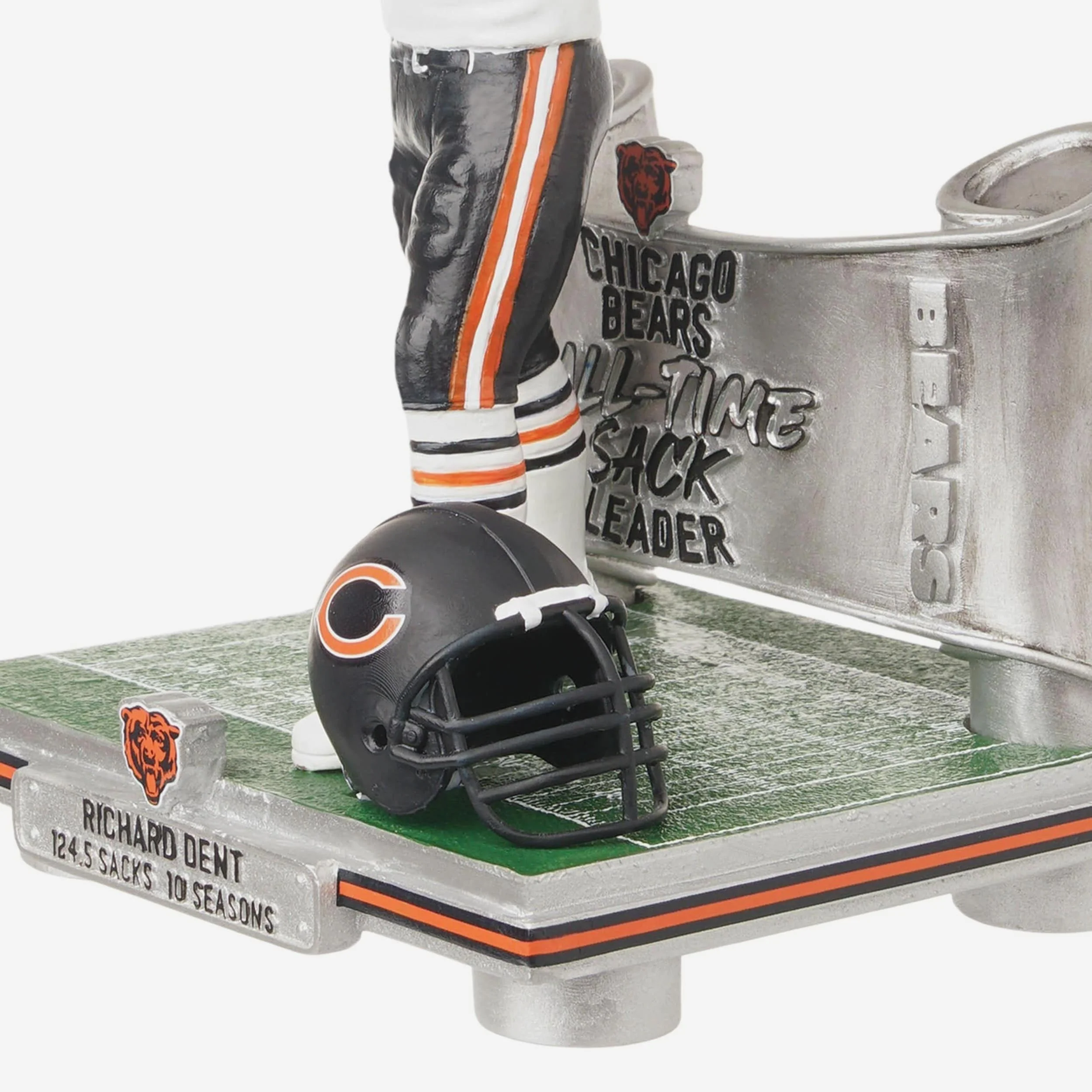 Richard Dent Chicago Bears All-Time Sack Leader Bobblehead - Image 2
