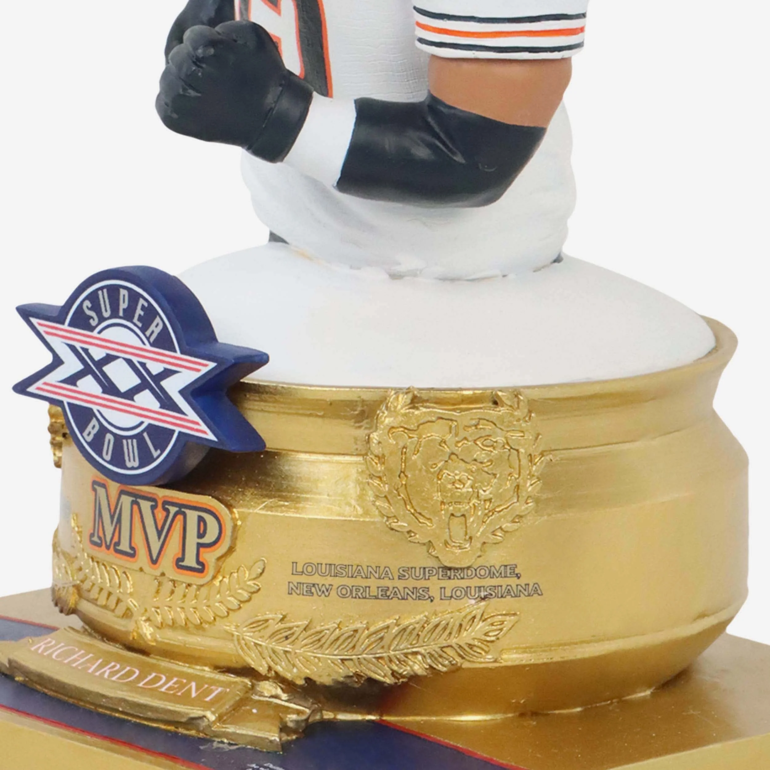 Richard Dent Chicago Bears Super Bowl XX MVP Bust Bighead Bobblehead - Image 4
