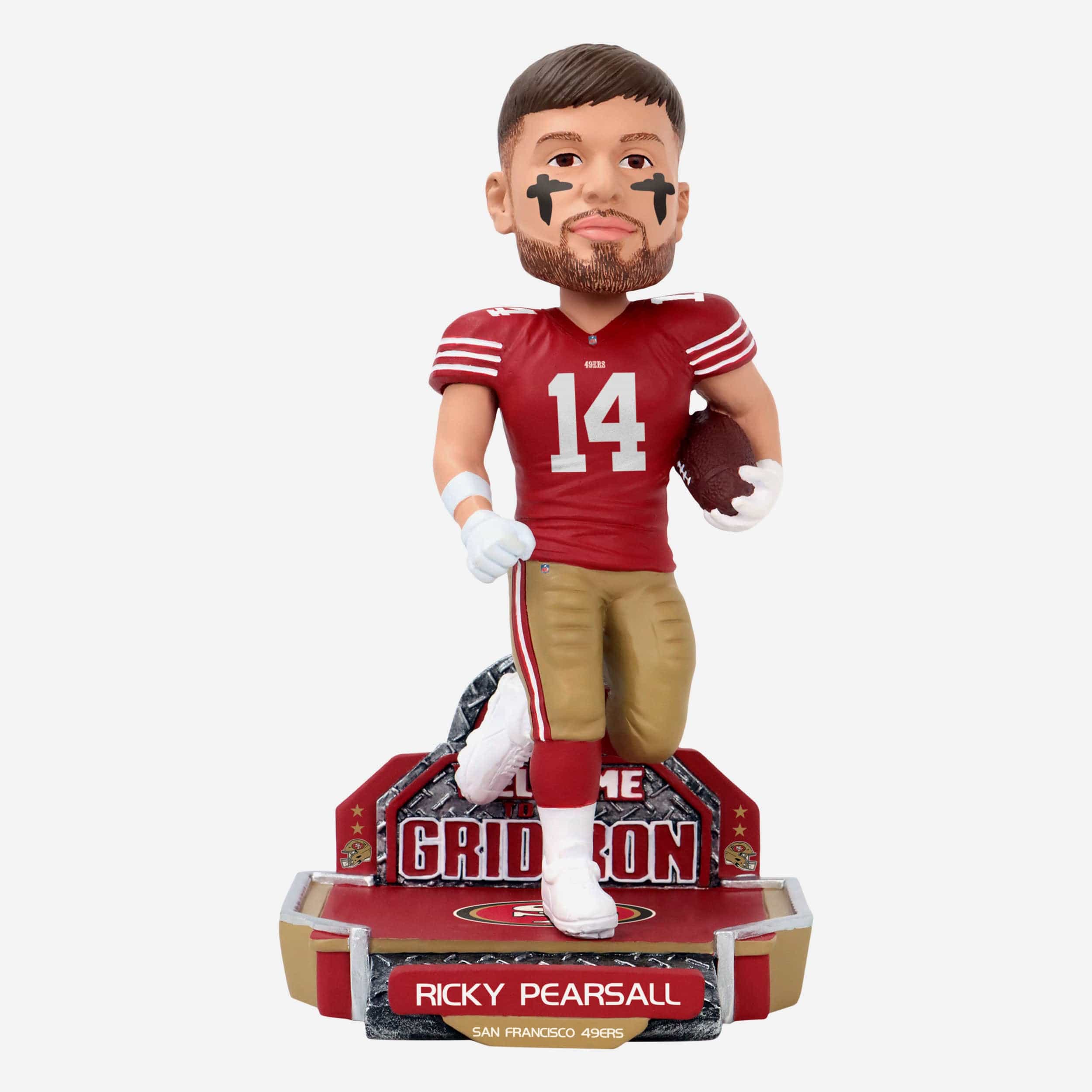 Ricky Pearsall San Francisco 49ers 2024 Rookie Series Bobblehead