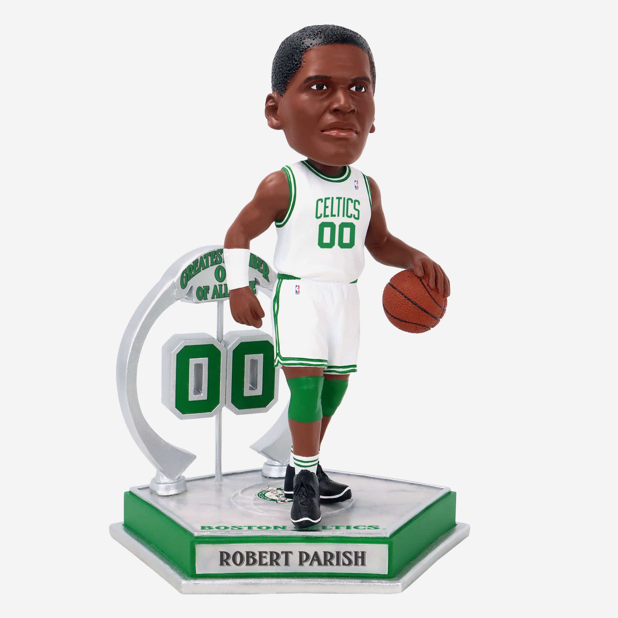 Robert Parish Boston Celtics Legendary Number 00 Bobblehead