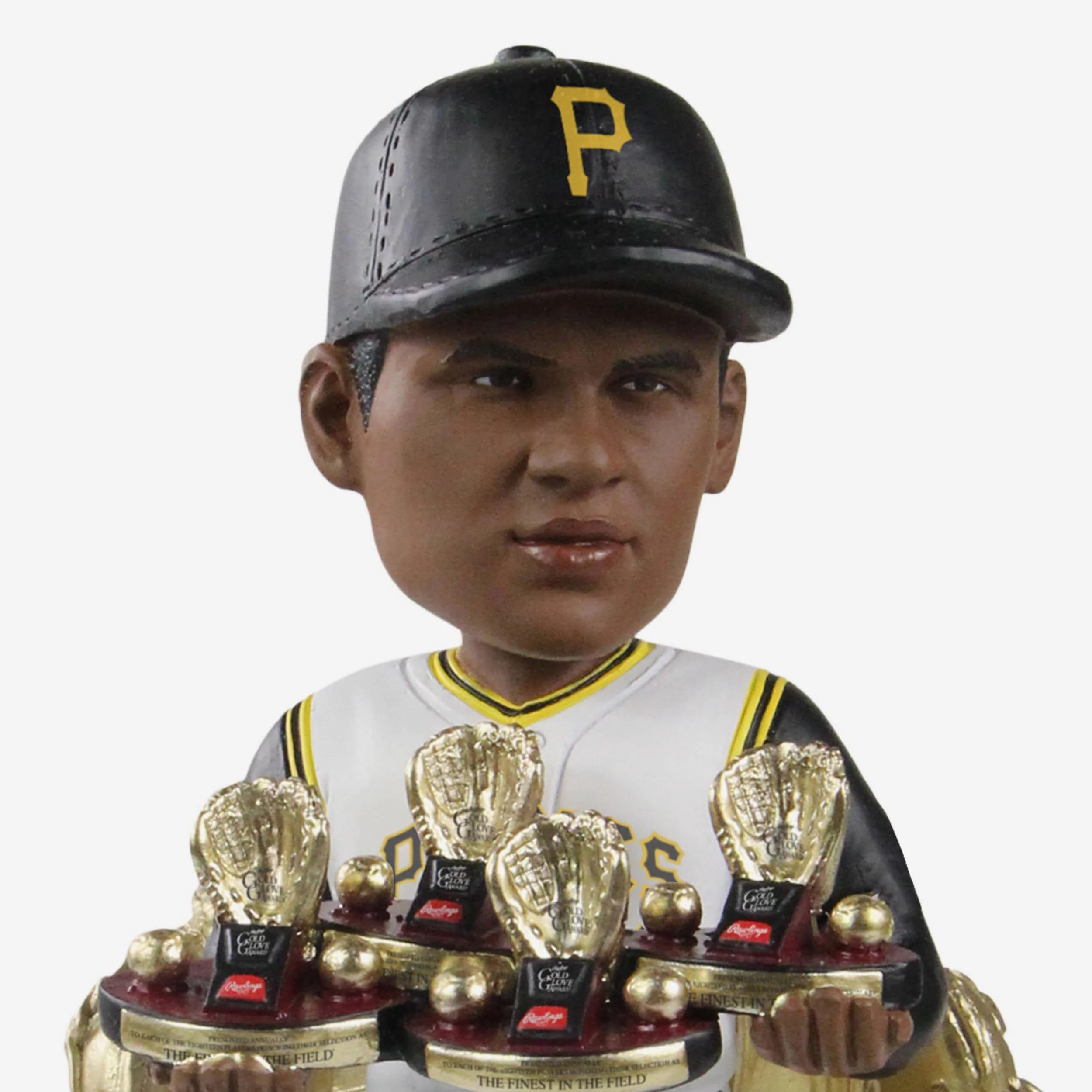 Roberto Clemente Pittsburgh Pirates 12x Gold Glove Award Bobblehead - Image 2