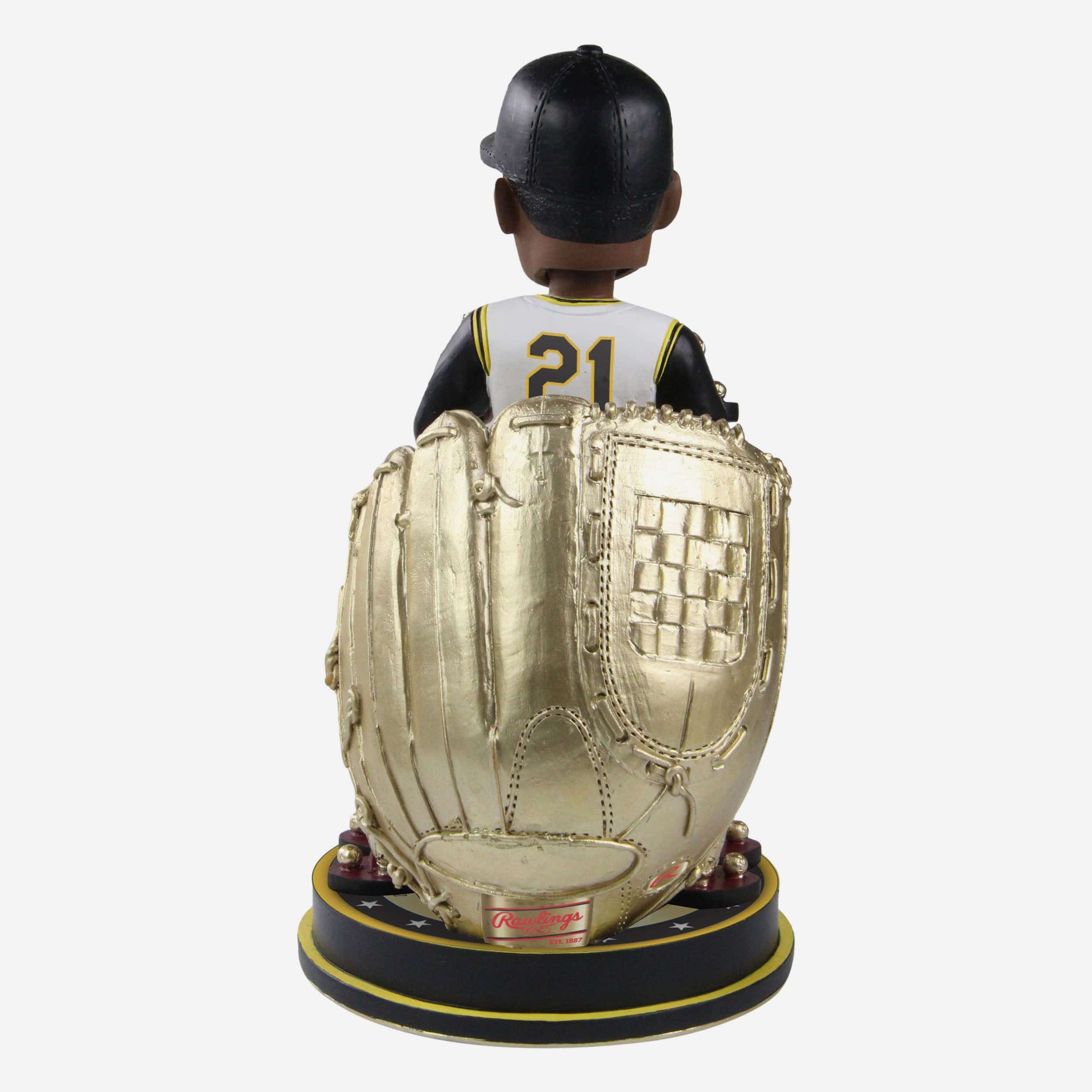 Roberto Clemente Pittsburgh Pirates 12x Gold Glove Award Bobblehead - Image 5