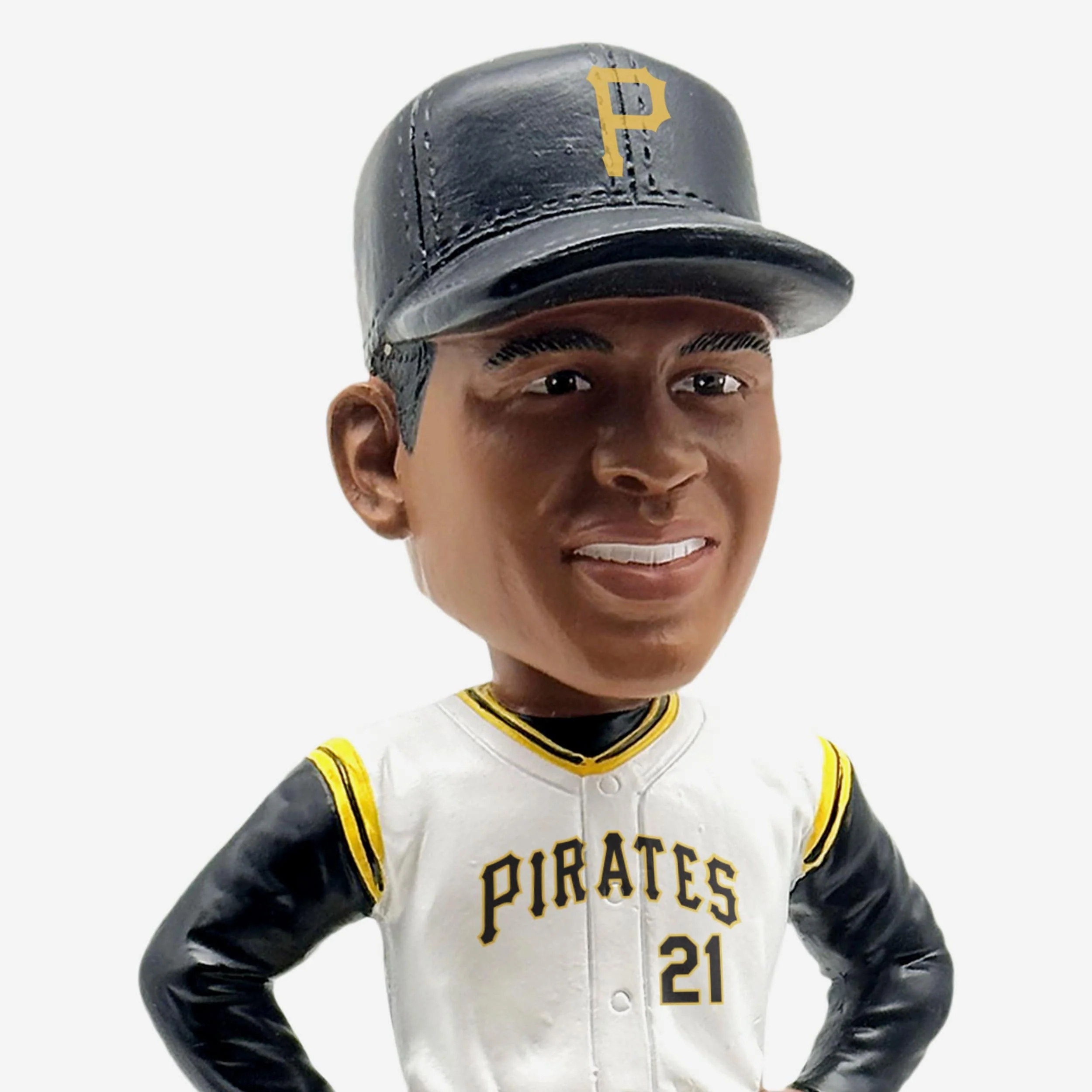 Roberto Clemente Pittsburgh Pirates Magnetic Stadium Base Bobblehead - Image 3