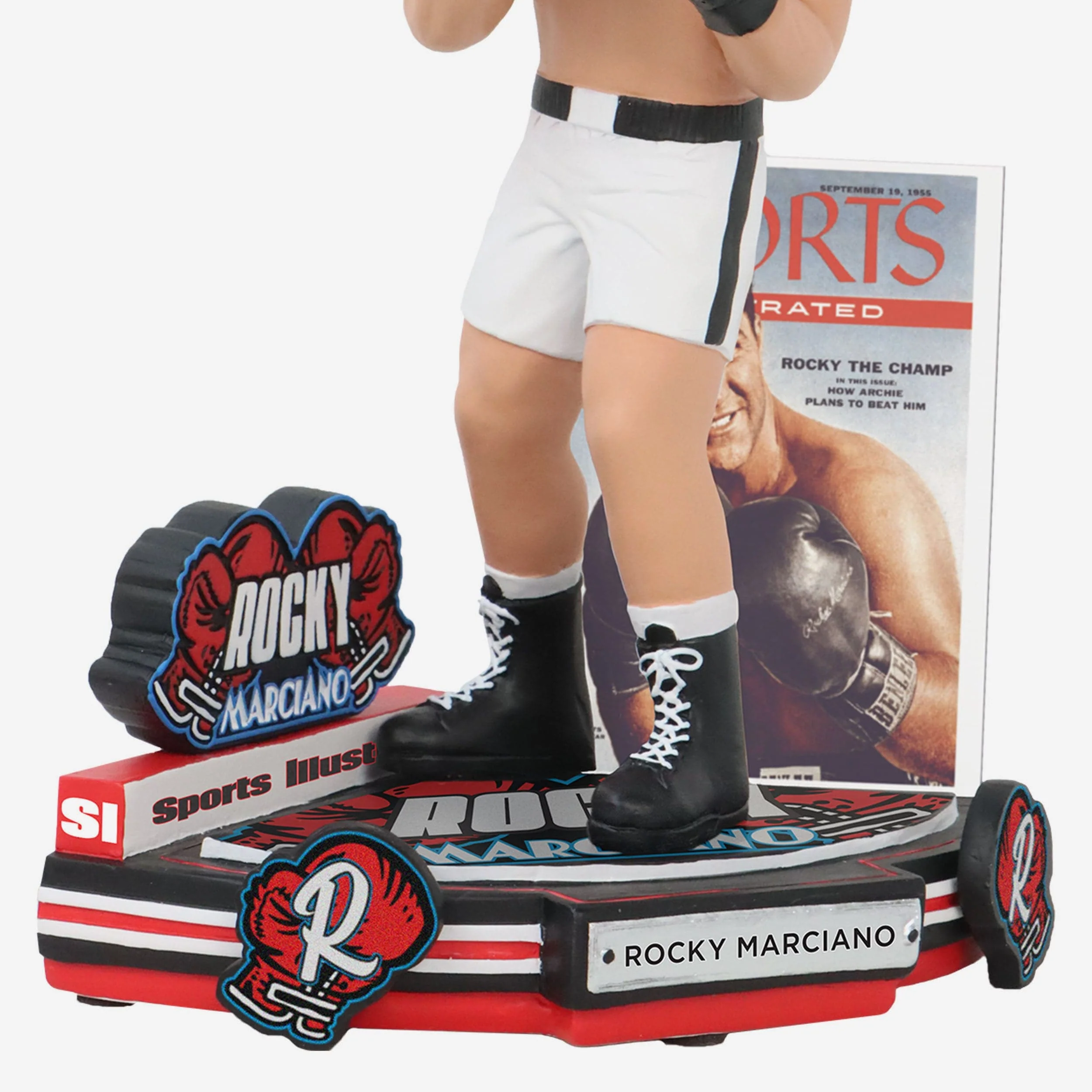 Rocky Marciano Sports Illustrated Cover Bobblehead - Image 3