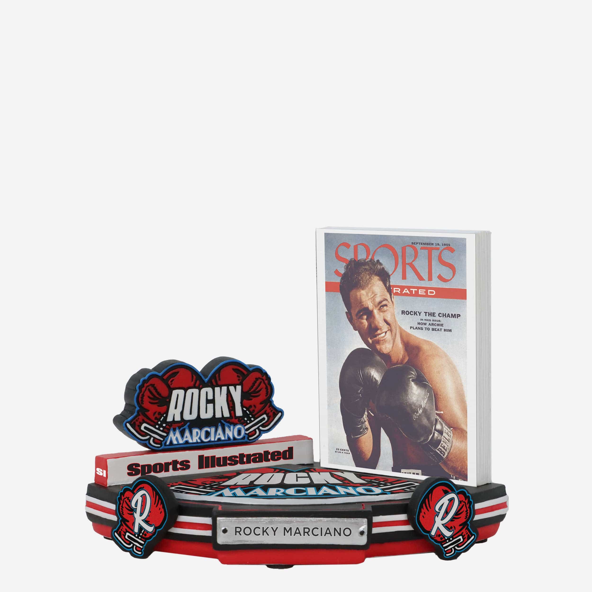 Rocky Marciano Sports Illustrated Cover Bobblehead - Image 4