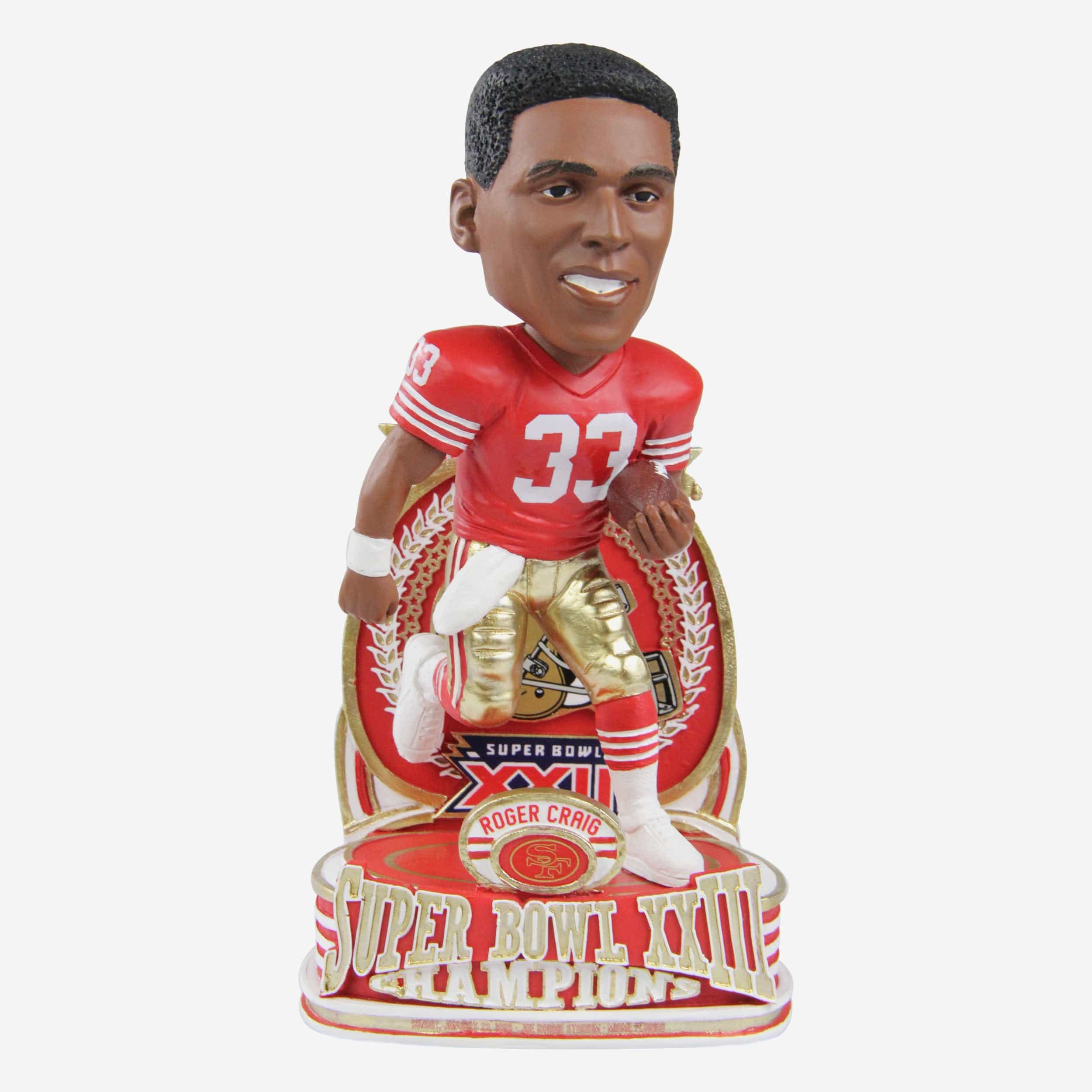 Roger Craig San Francisco 49ers Super Bowl XXIII Champions Commemorative Bobblehead
