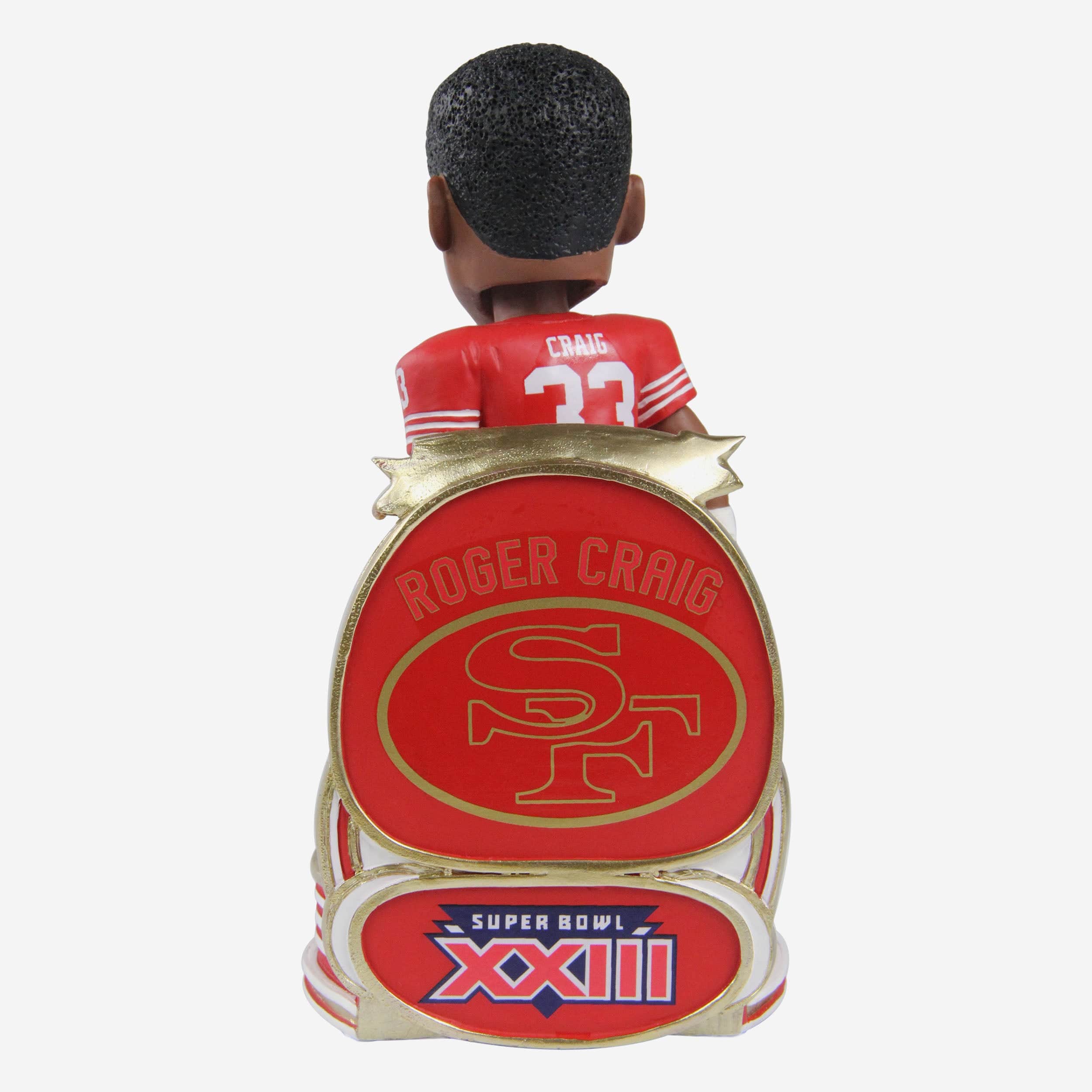Roger Craig San Francisco 49ers Super Bowl XXIII Champions Commemorative Bobblehead - Image 5