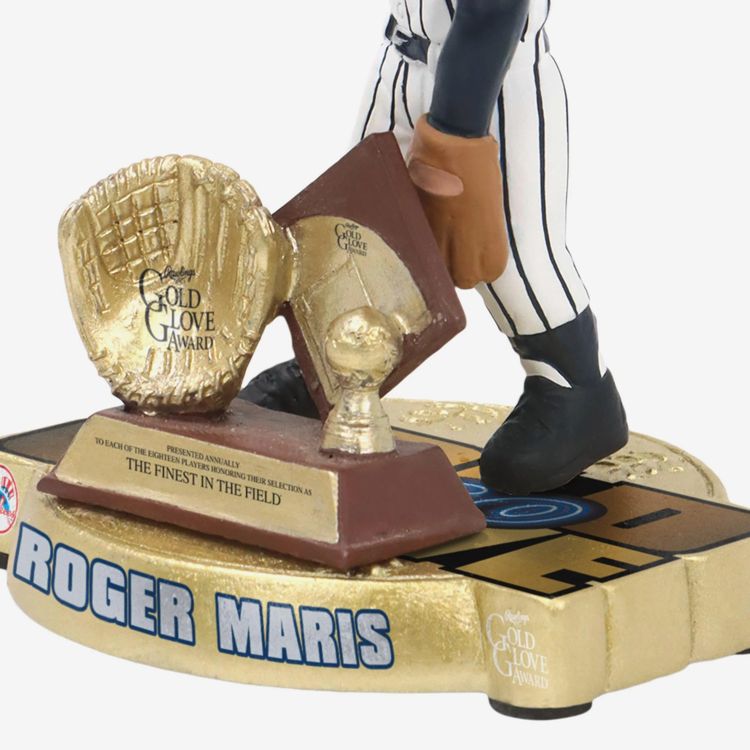 Roger Maris New York Yankees 1960 Gold Glove Mini Bighead - Image 3