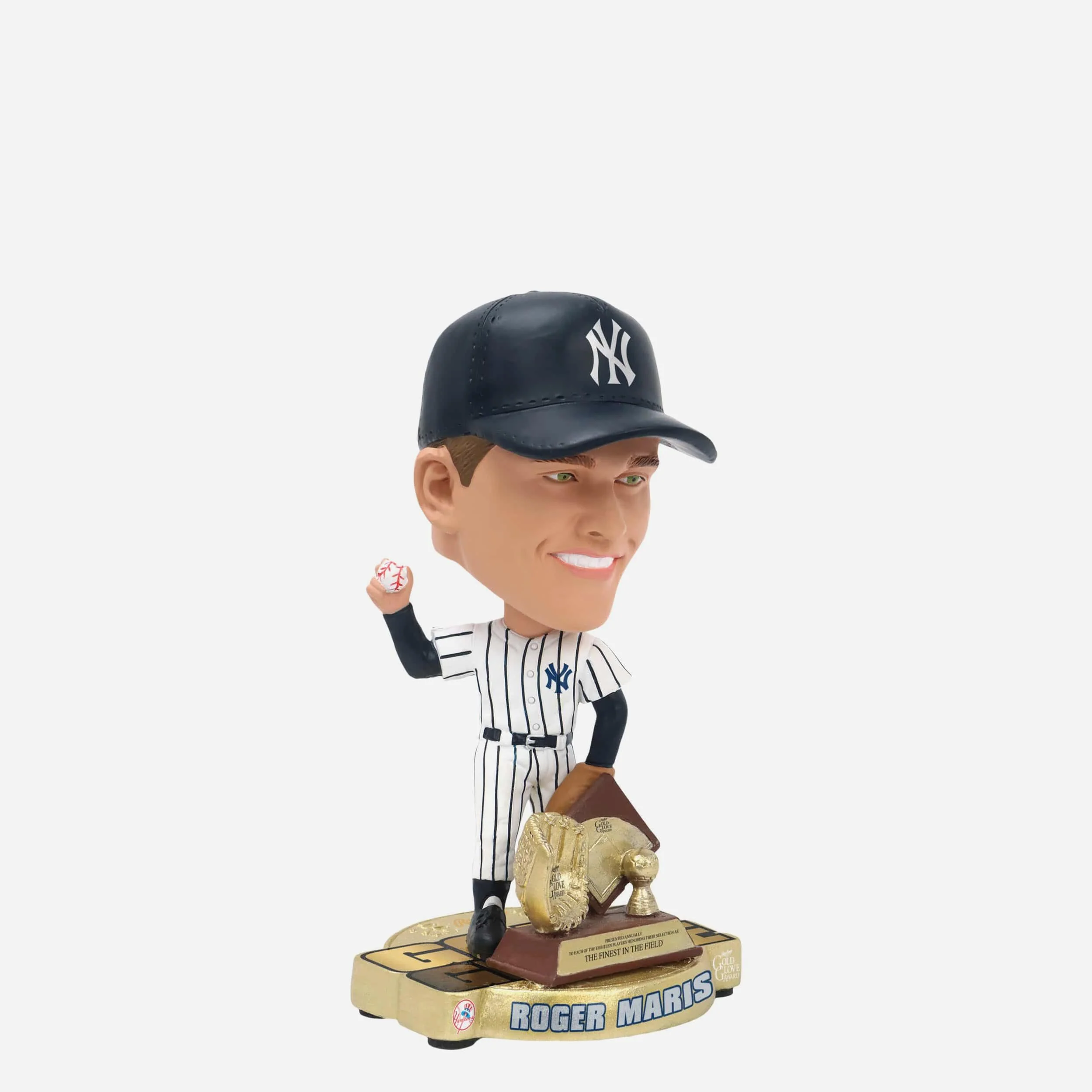 Roger Maris New York Yankees 1960 Gold Glove Mini Bighead - Image 4