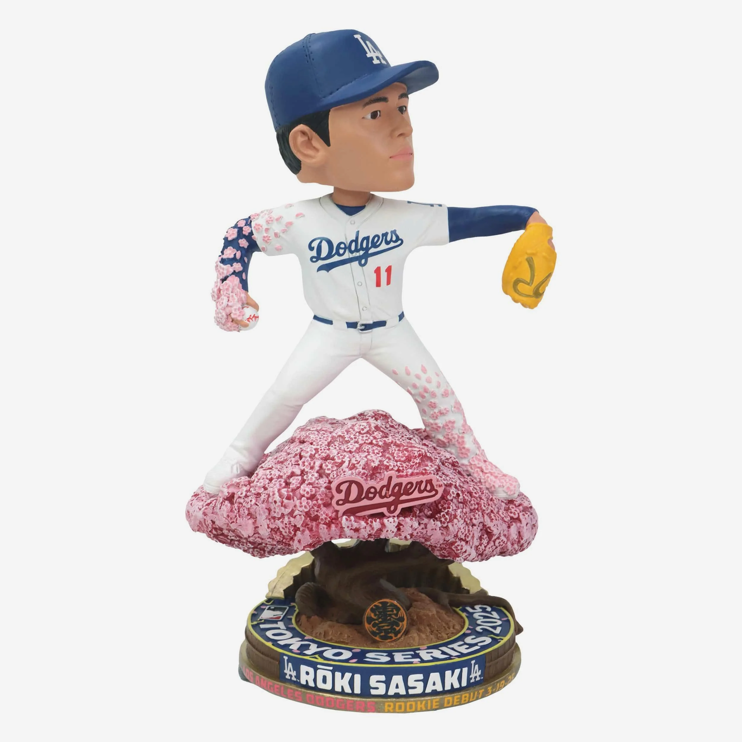 Roki Sasaki Los Angeles Dodgers Major League Debut Bobblehead