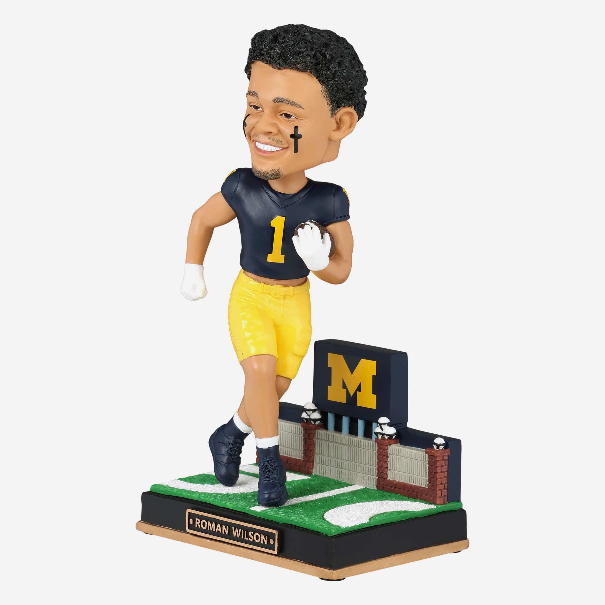 Roman Wilson Michigan Wolverines Gates Series Bobblehead - Image 4