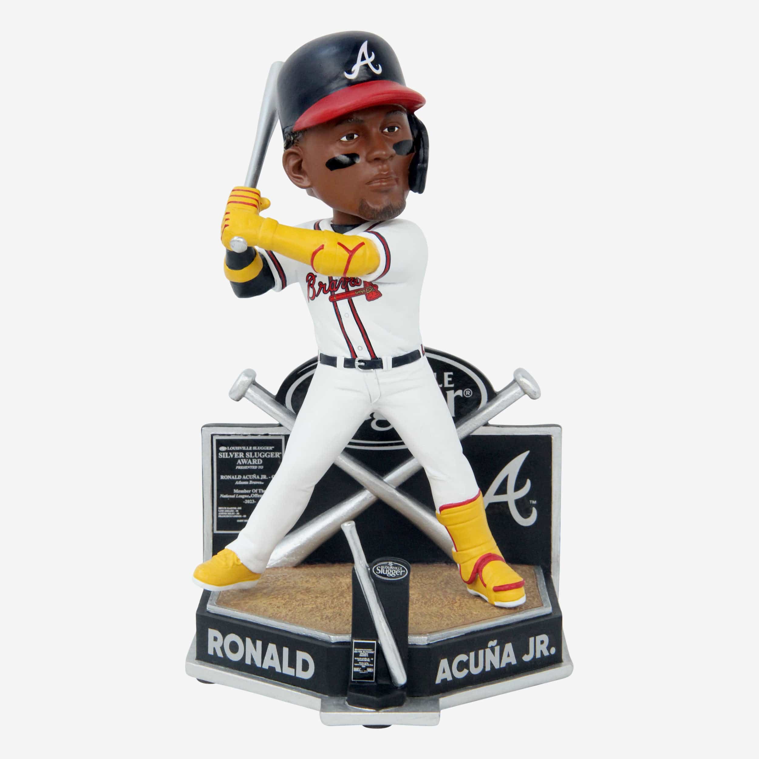 Ronald Acuna Jr Atlanta Braves 2023 Silver Slugger Bobblehead