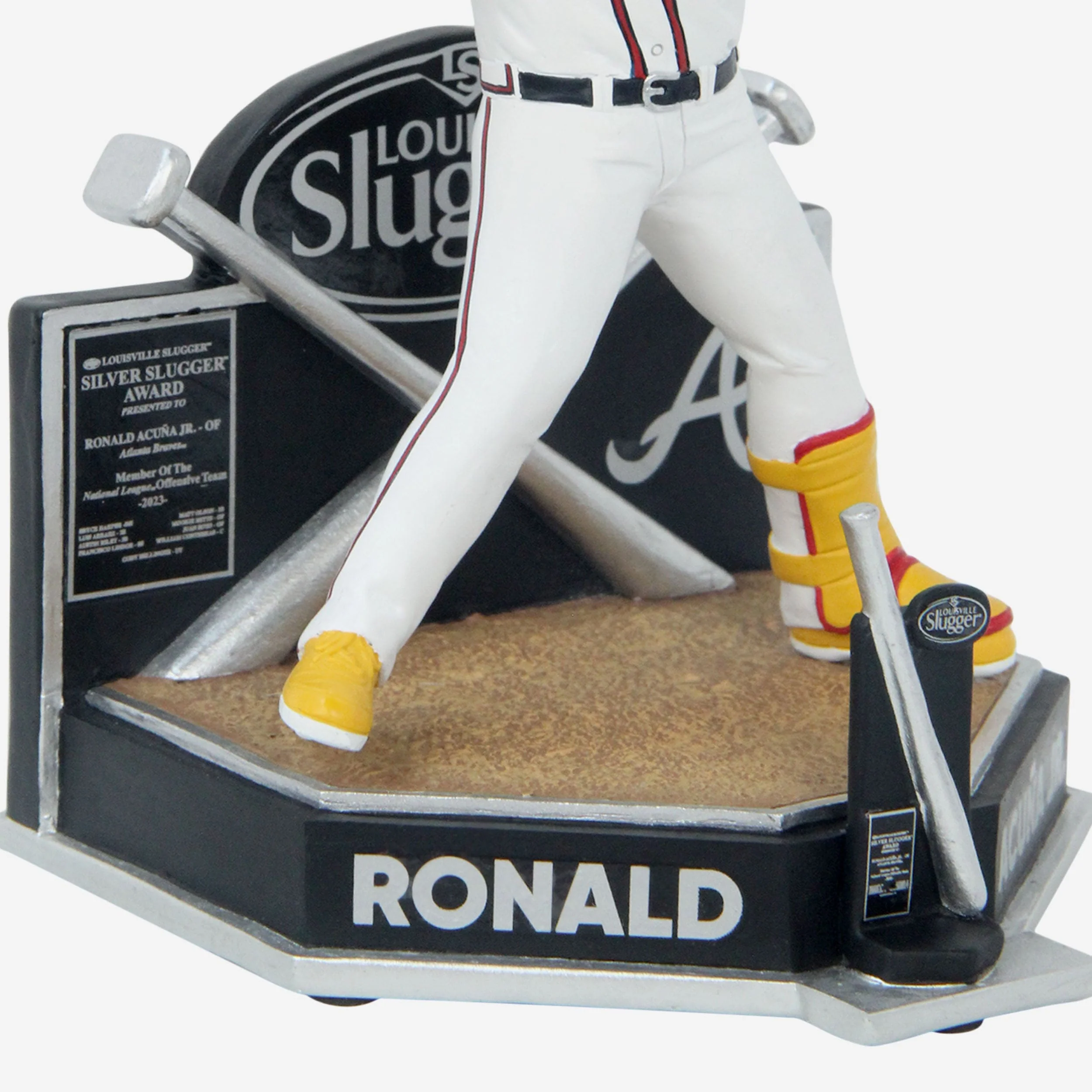 Ronald Acuna Jr Atlanta Braves 2023 Silver Slugger Bobblehead - Image 3