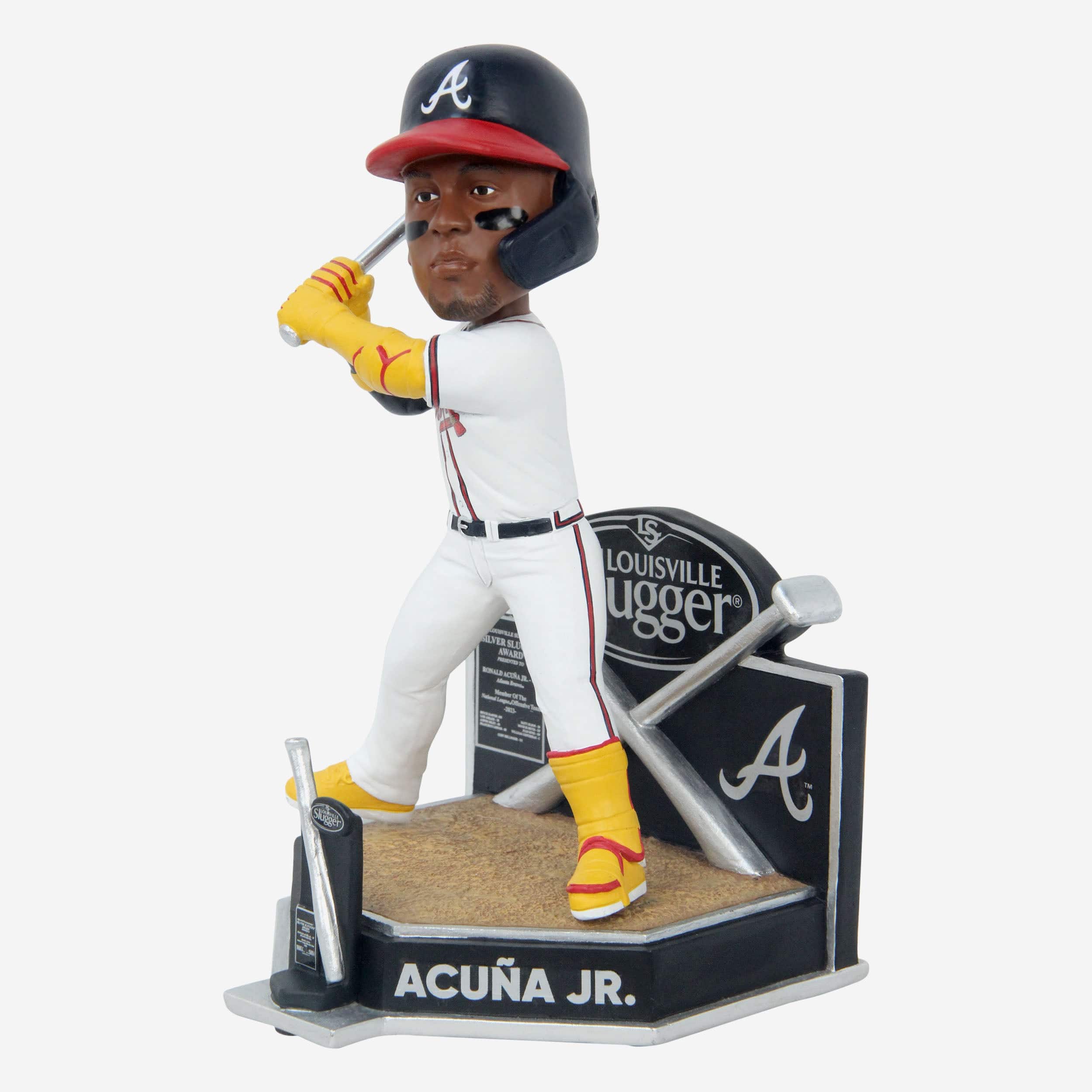 Ronald Acuna Jr Atlanta Braves 2023 Silver Slugger Bobblehead - Image 4
