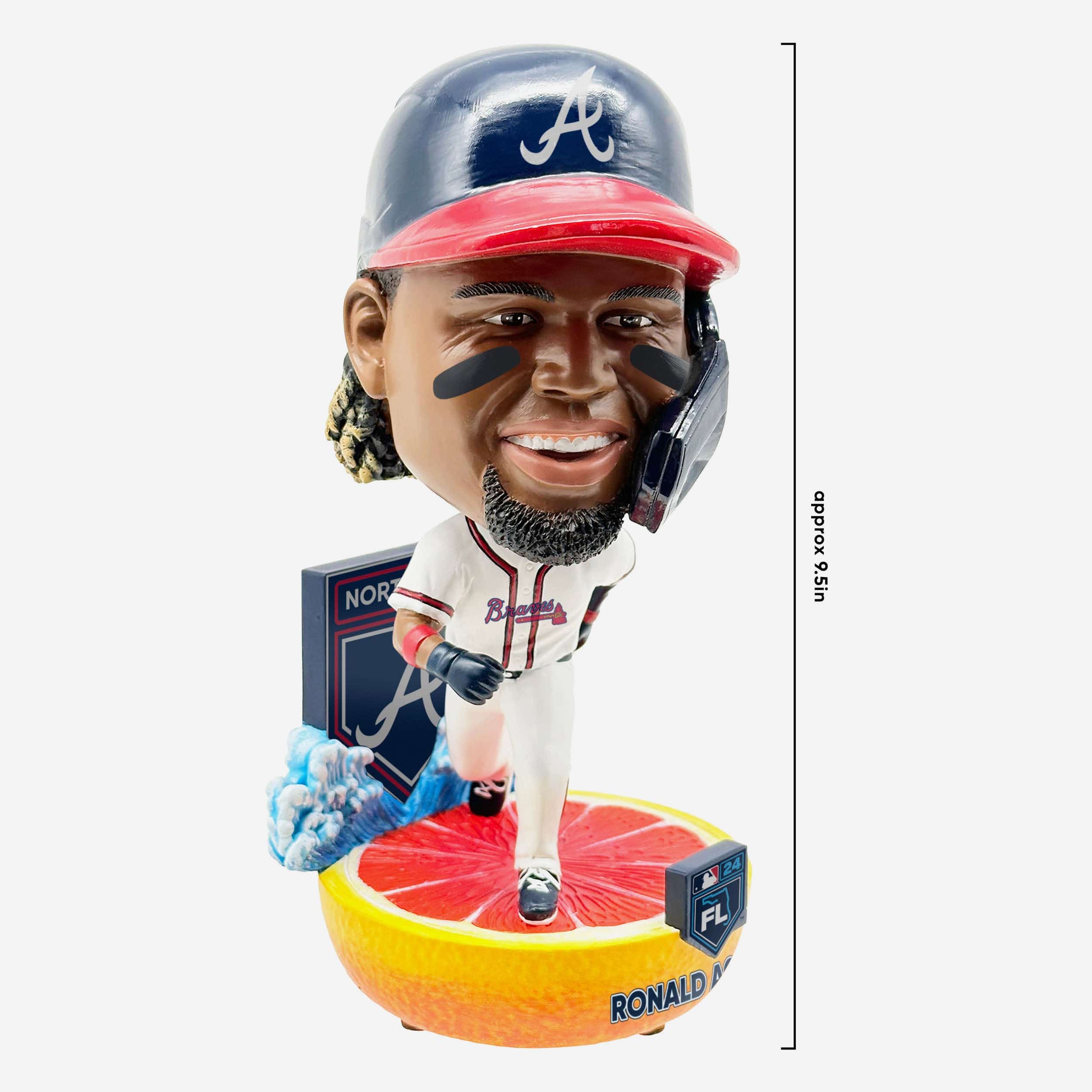Ronald Acuna Jr Atlanta Braves 2024 Spring Training Grapefruit League Bighead Bobblehead - Image 4
