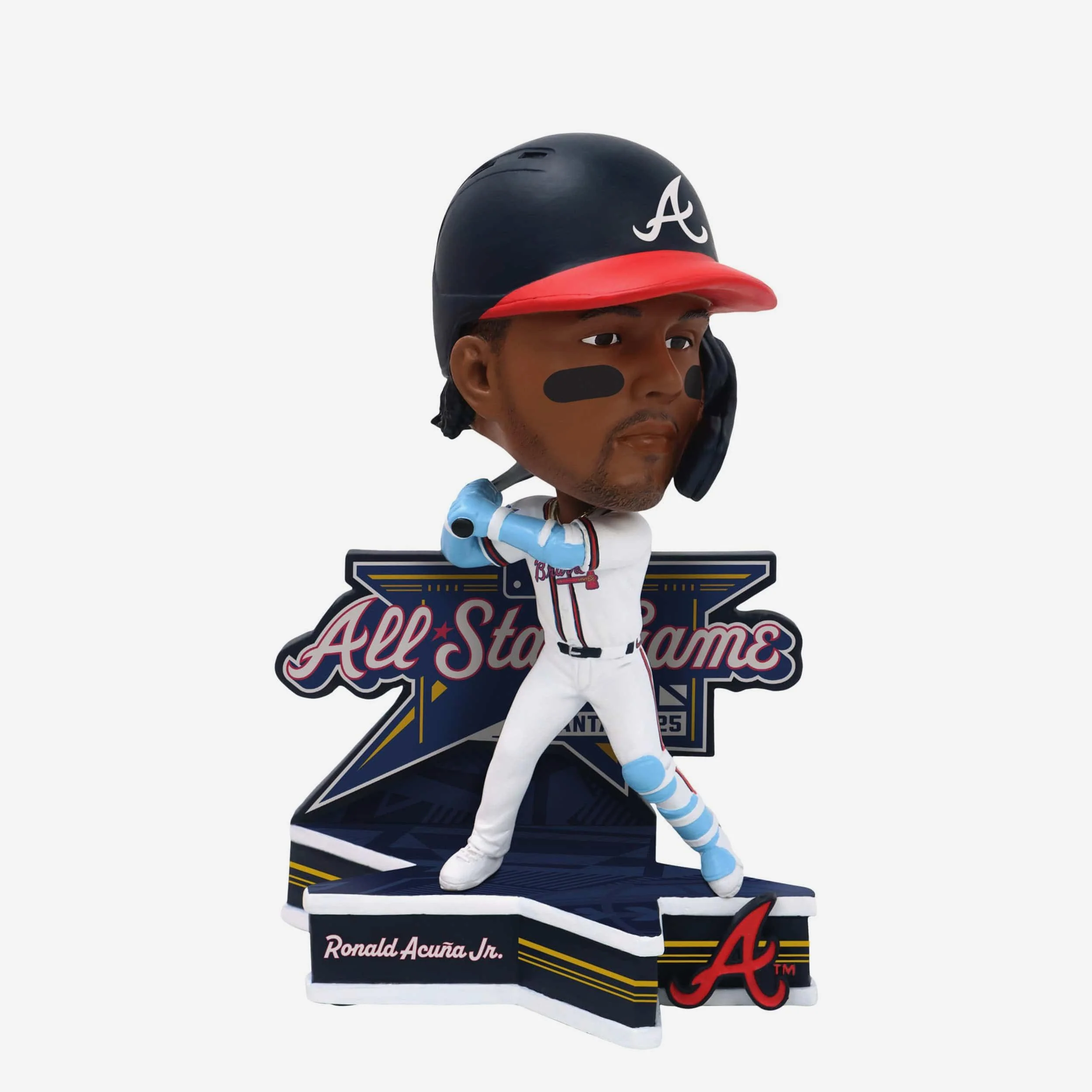 Ronald Acuna Jr Atlanta Braves 2025 MLB All-Star Medium Bighead Bobblehead