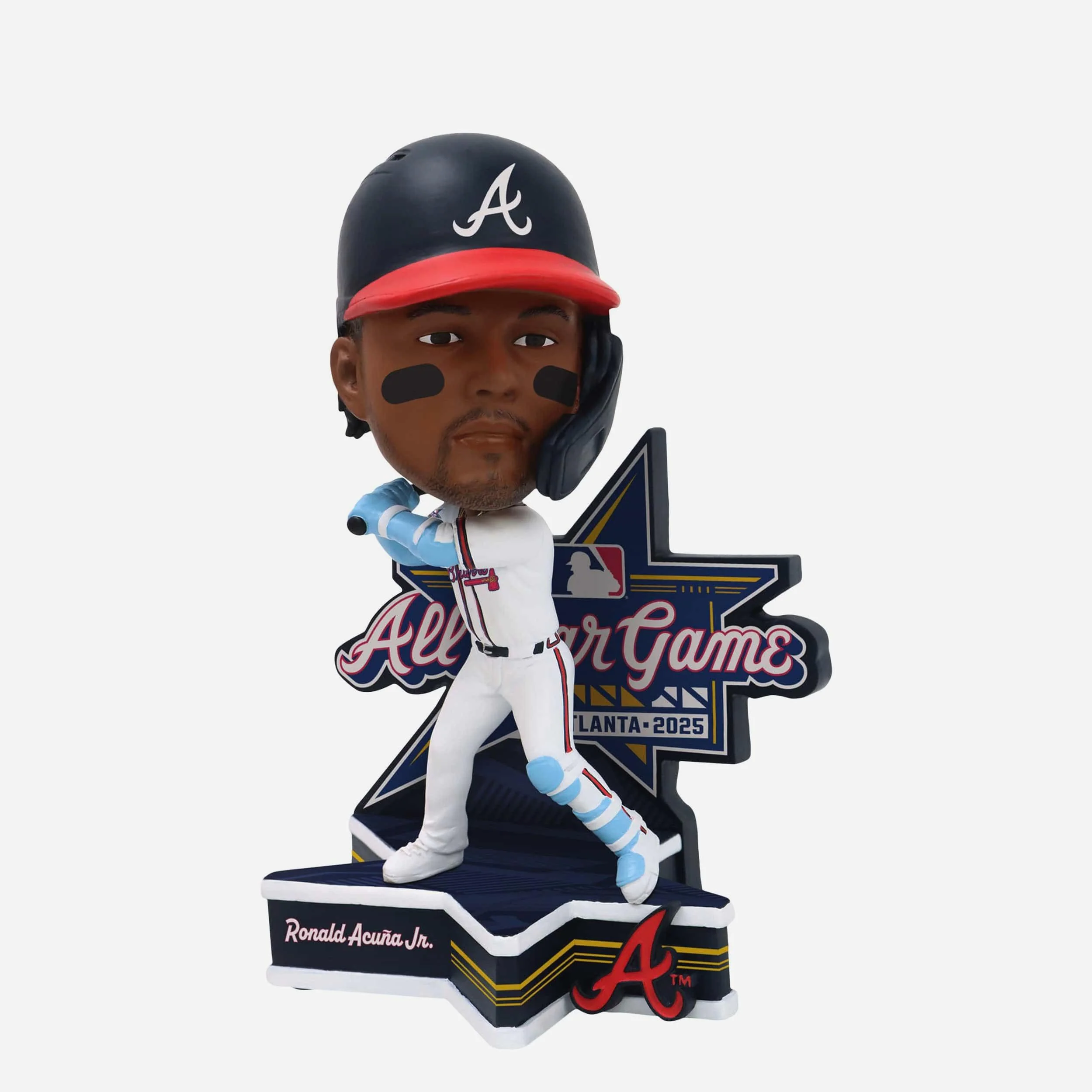 Ronald Acuna Jr Atlanta Braves 2025 MLB All-Star Medium Bighead Bobblehead - Image 4