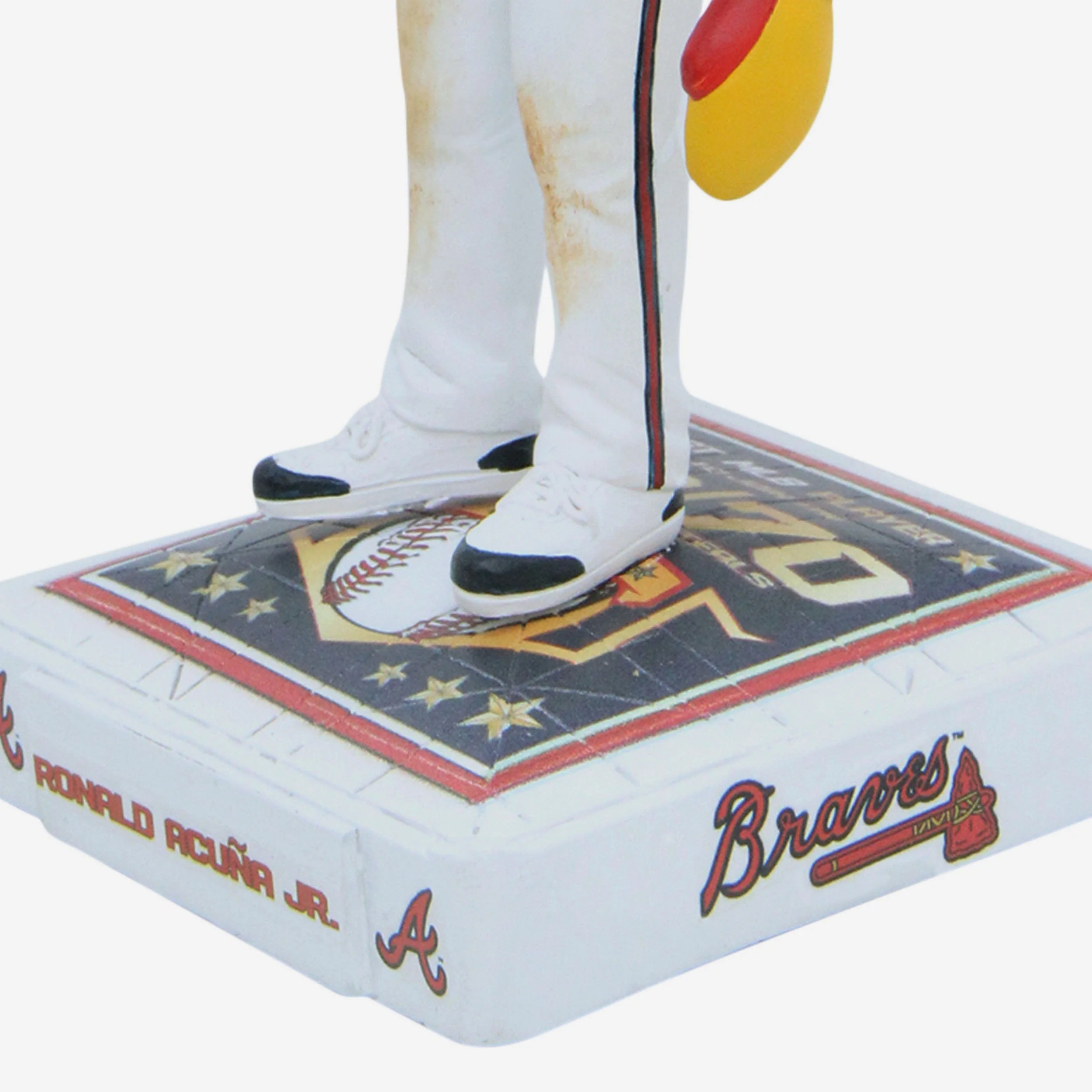 Ronald Acuna Jr Atlanta Braves 40 Home Runs & 70 Stolen Bases Bighead Bobblehead - Image 3